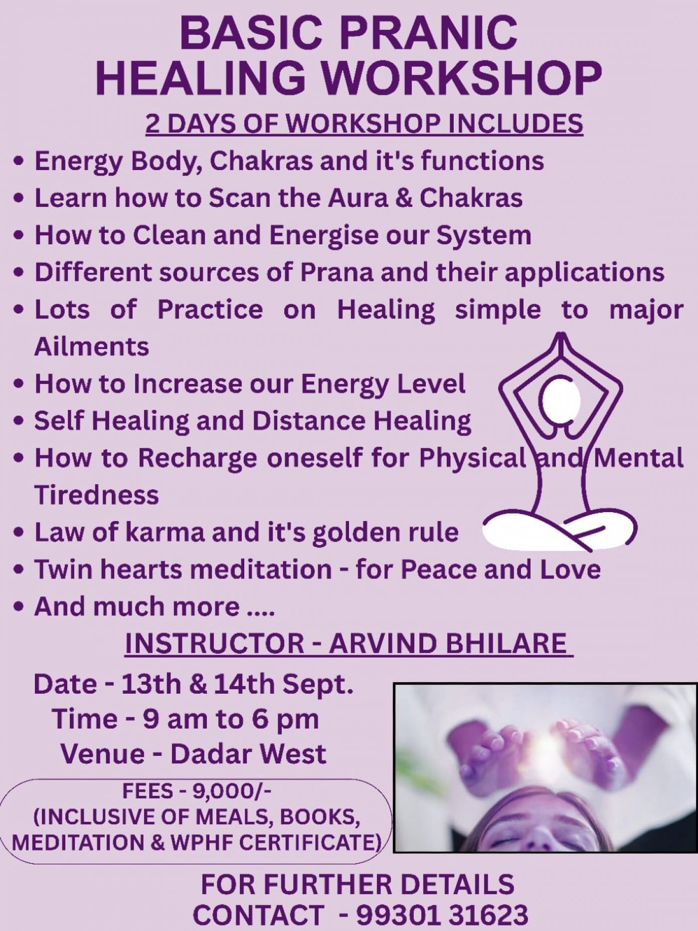 Basic Pranic Healing Workshop