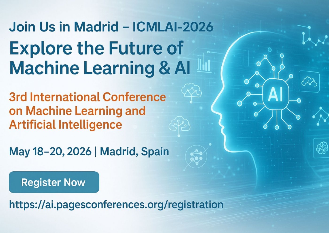 3rd International Conference on Machine Learning and Artificial Intelligence