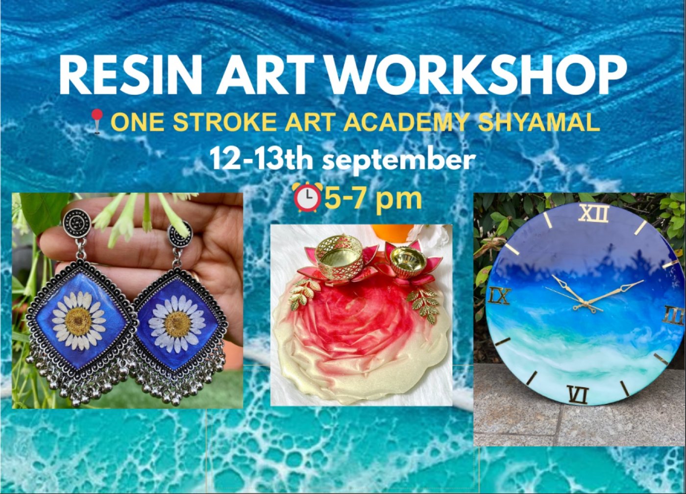 NAVRATRI RESIN ART WORKSHOP \u2728(JEWELLERY & MORE)