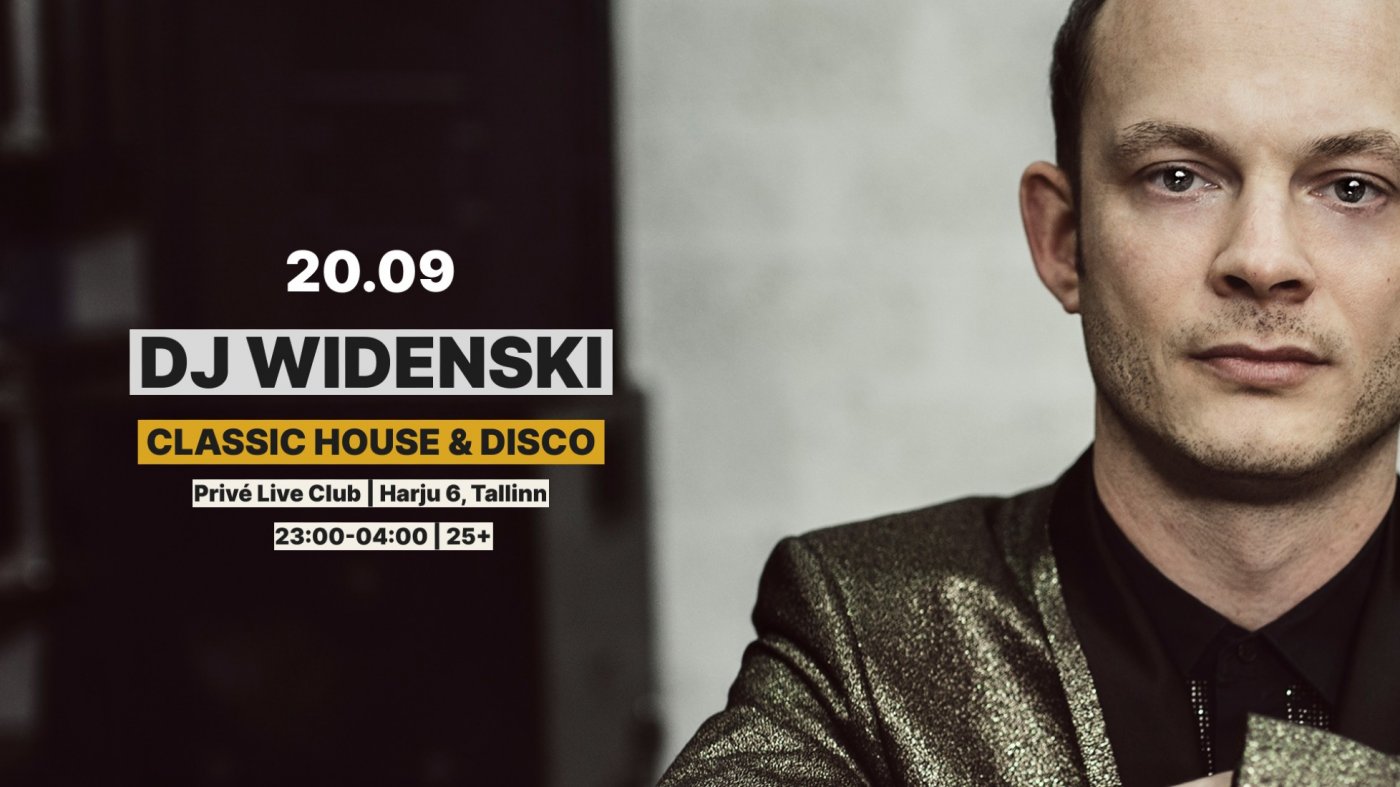 DJ Widenski (Former Defected In The House & Ministry of Sound events resident) | Club Priv\u00e9