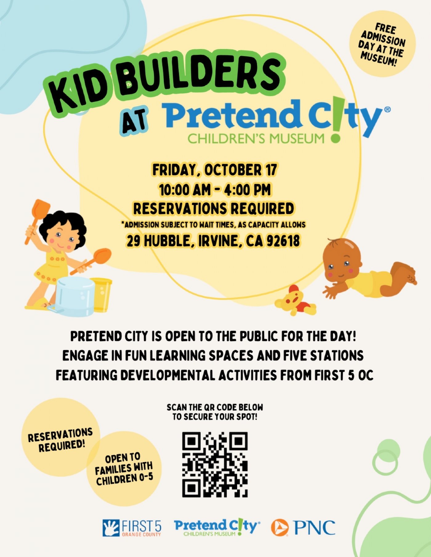 Kid Builders at Pretend City