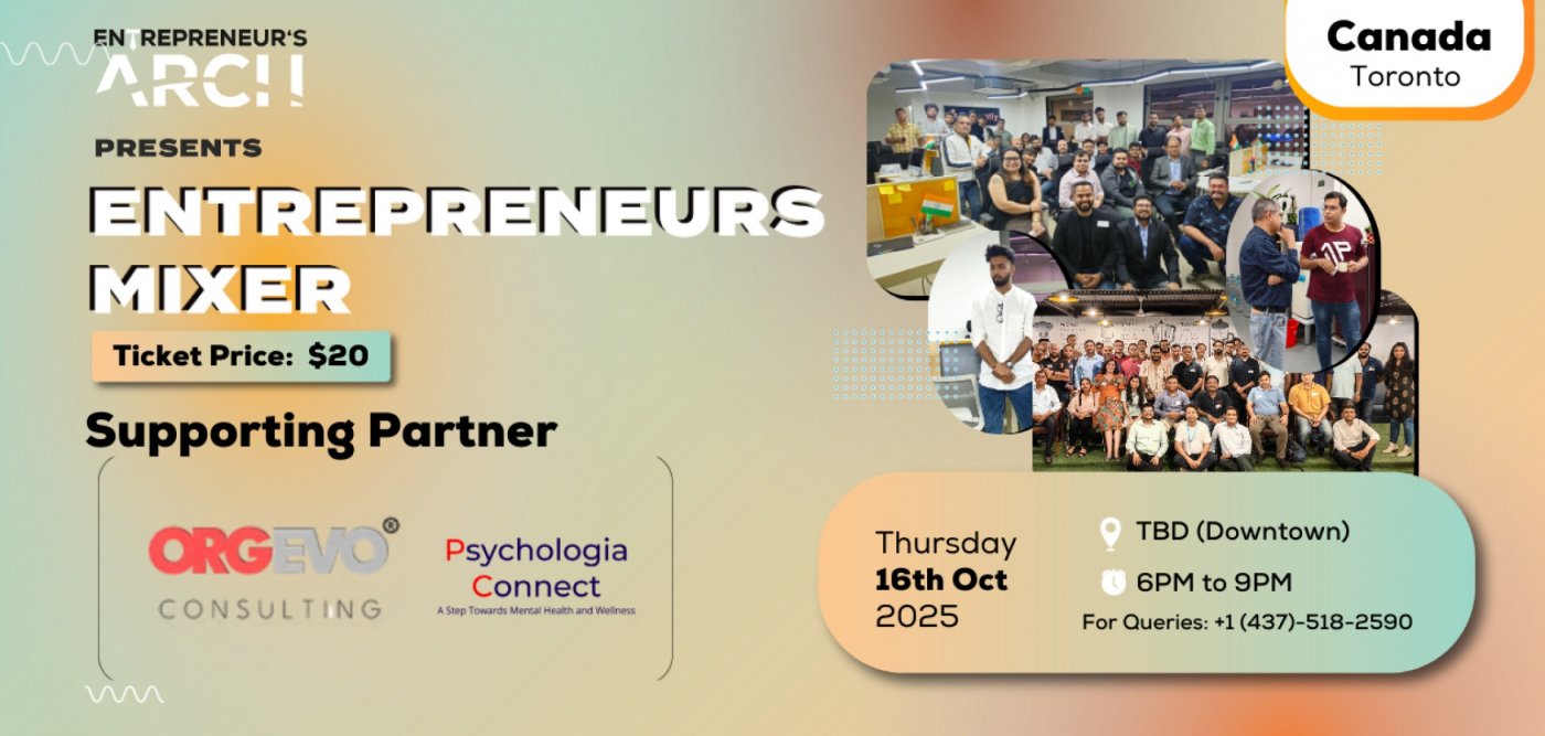 Entrepreneur's Mixer (Canada - Toronto)