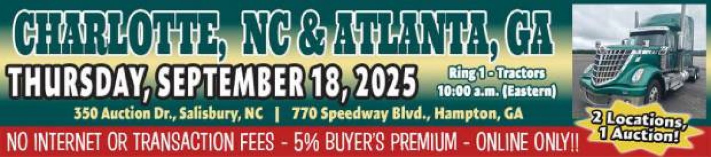 Taylor & Martin Premier Auction Trucks & Trailers