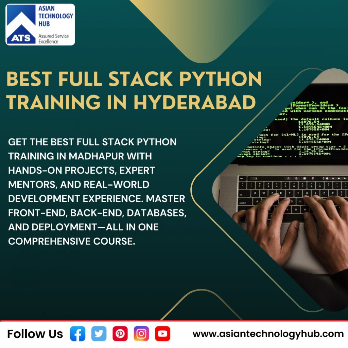 Best Full Stack Python Training Institute in Hyderabad \u2013 Learn From Experts and Build Your Career