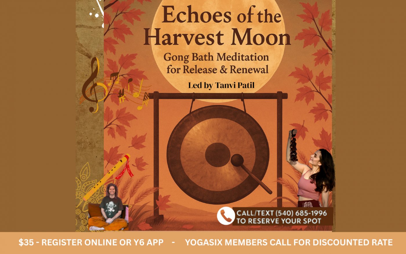  Echoes of the Harvest Moon-A Gong Bath Meditation for Release & Renewal 
