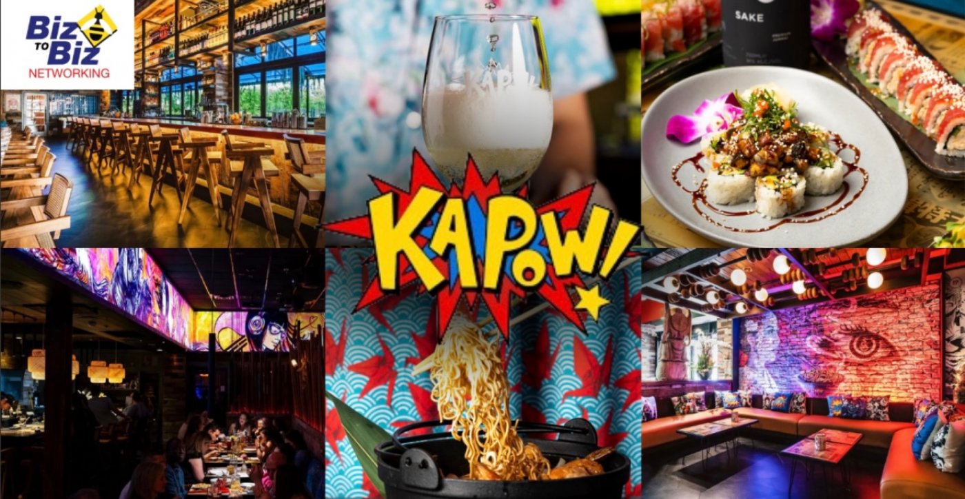 Biz To Biz Networking At Kapow Delray