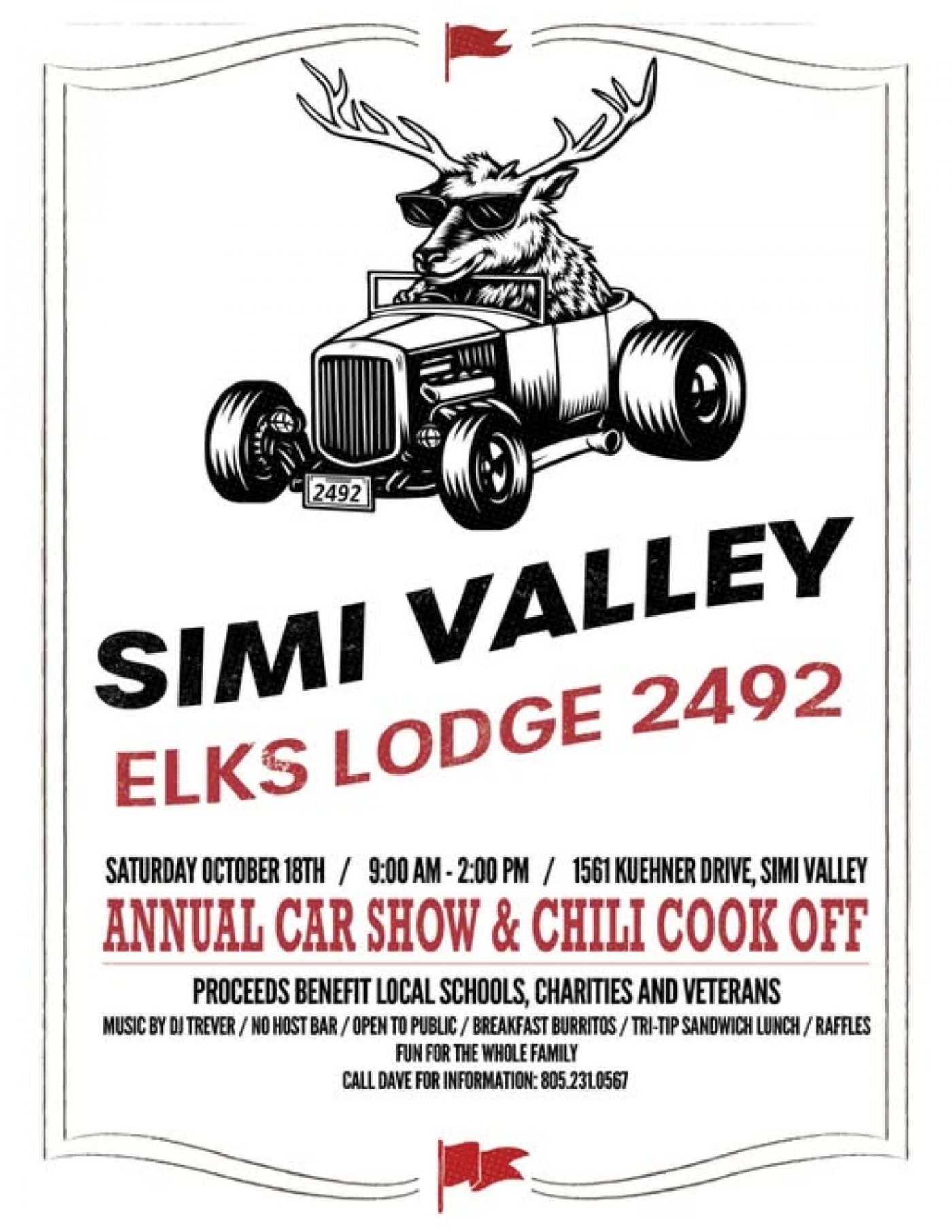 Simi Valley Elks lodge 2492 Car Show and Chili Cook off