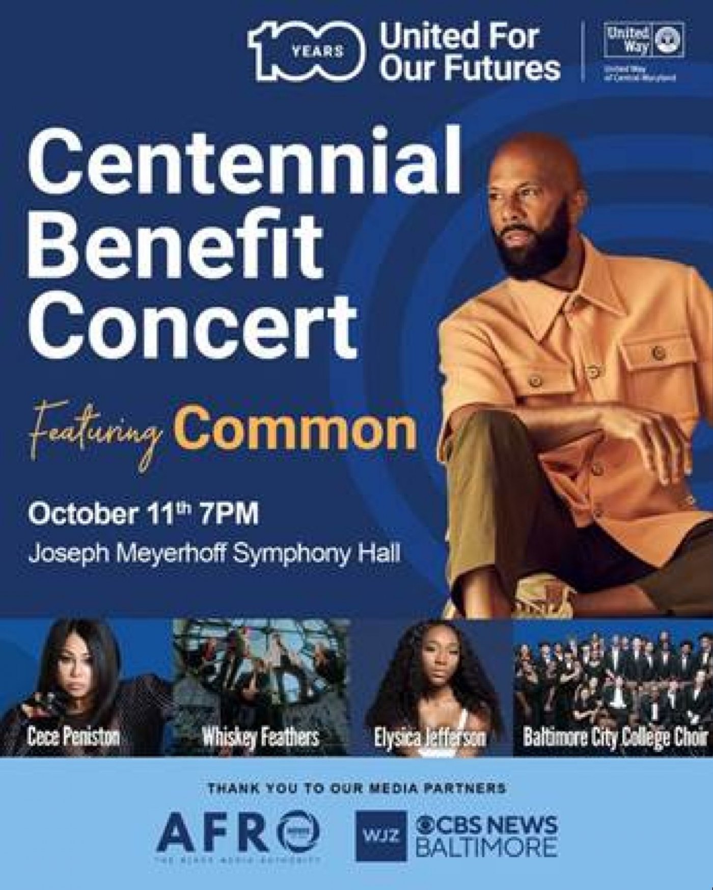 United Way Centennial Benefit Concert featuring Common