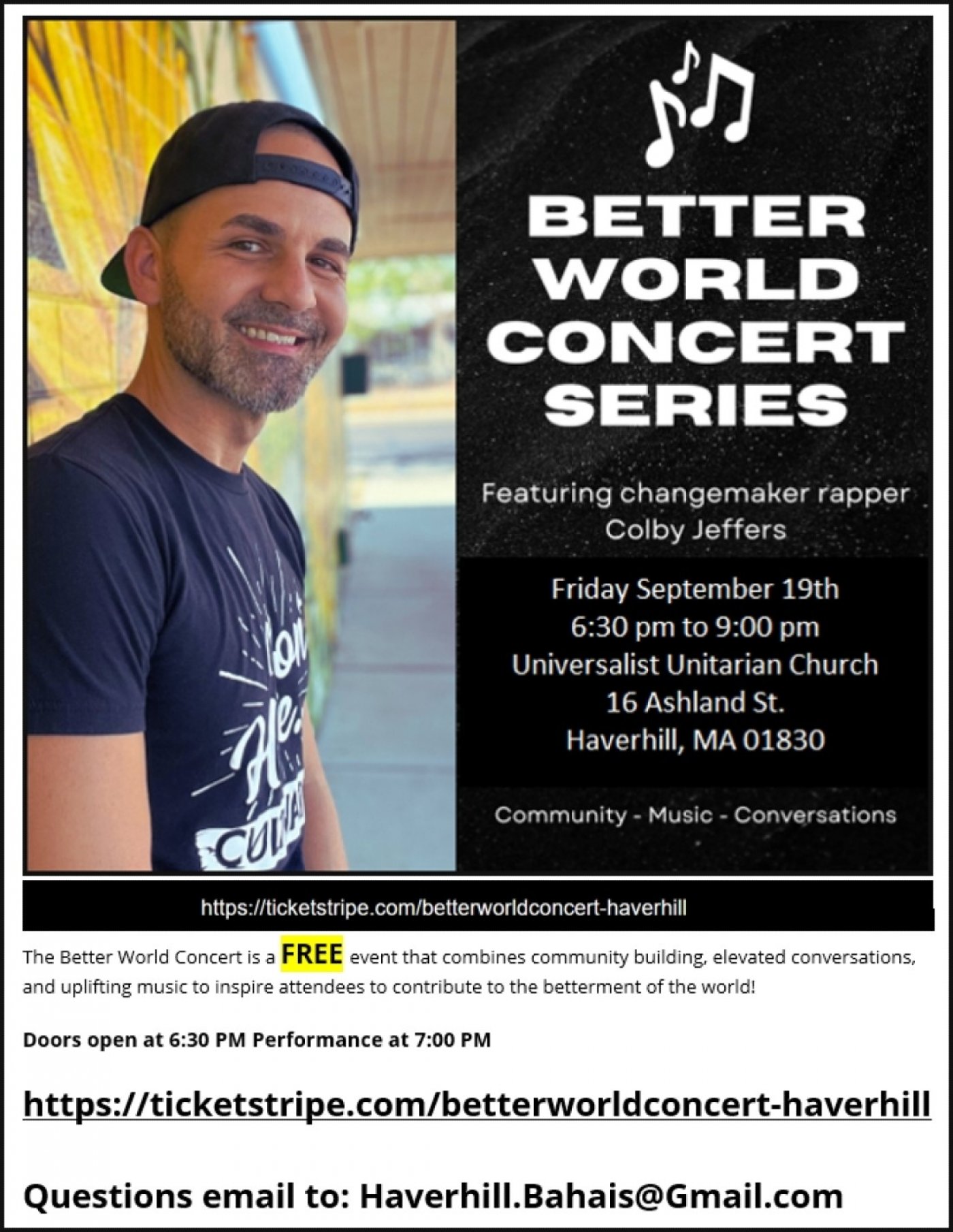 Better World Concert