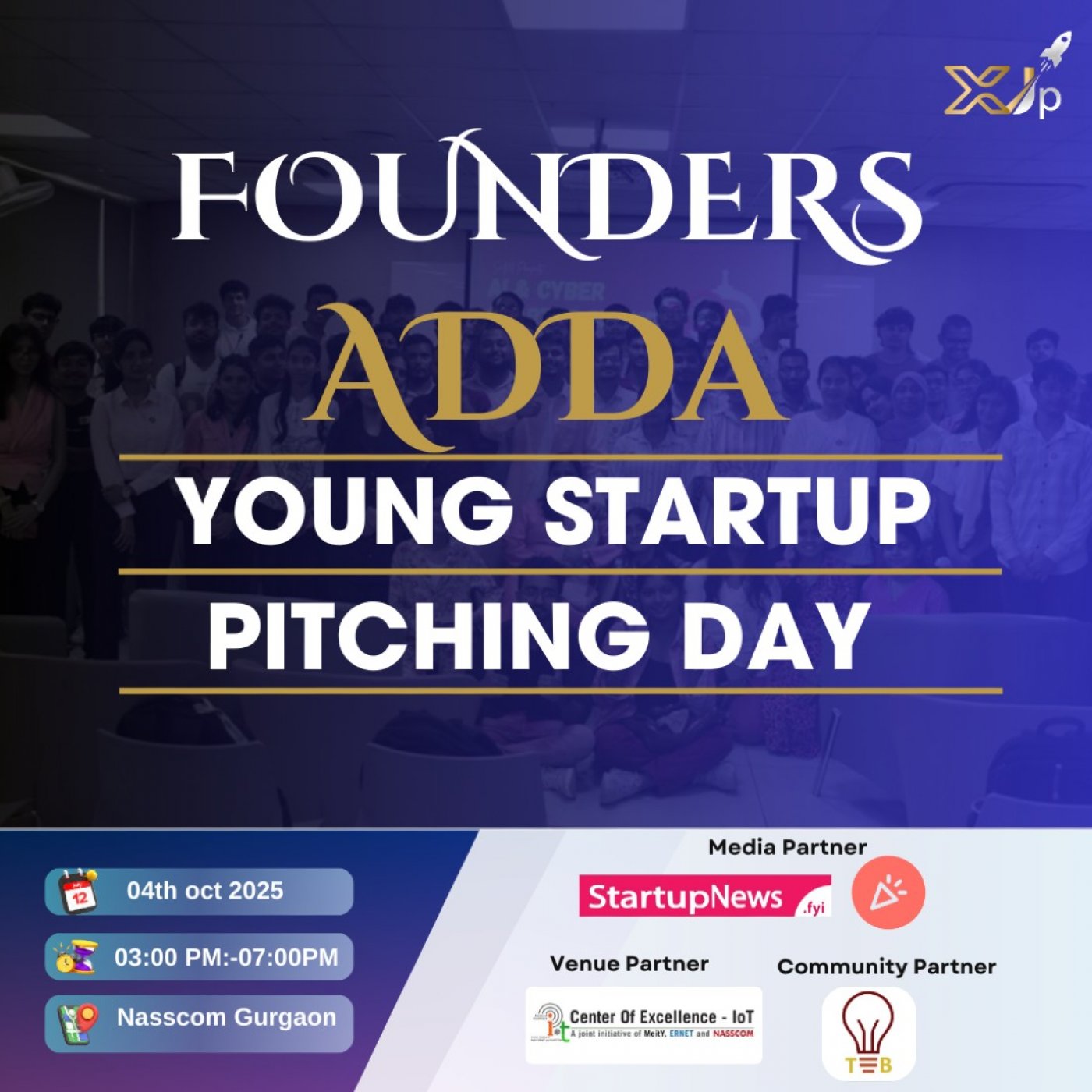 Founder Adda Young Startup Pitching day