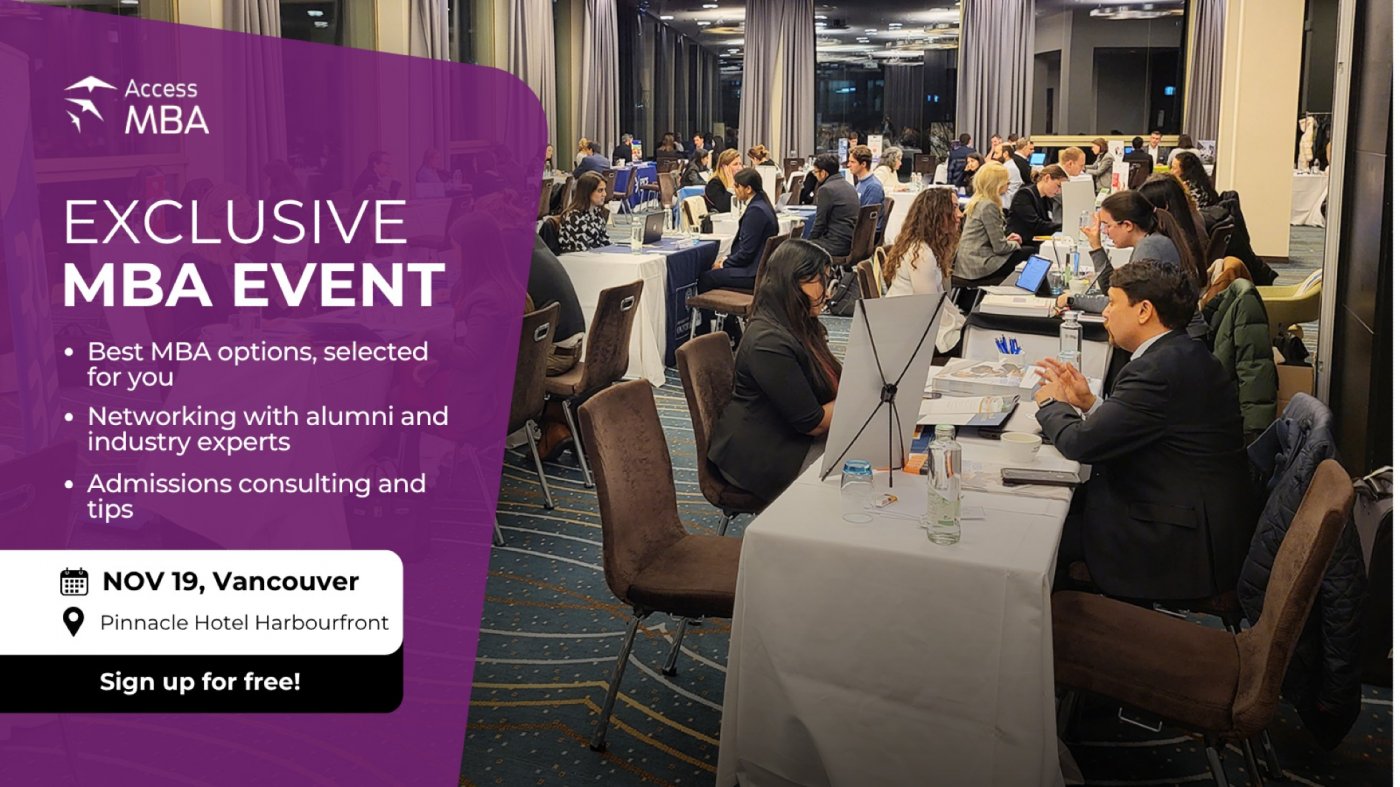 Access MBA Event in Vancouver - November 19, 2025