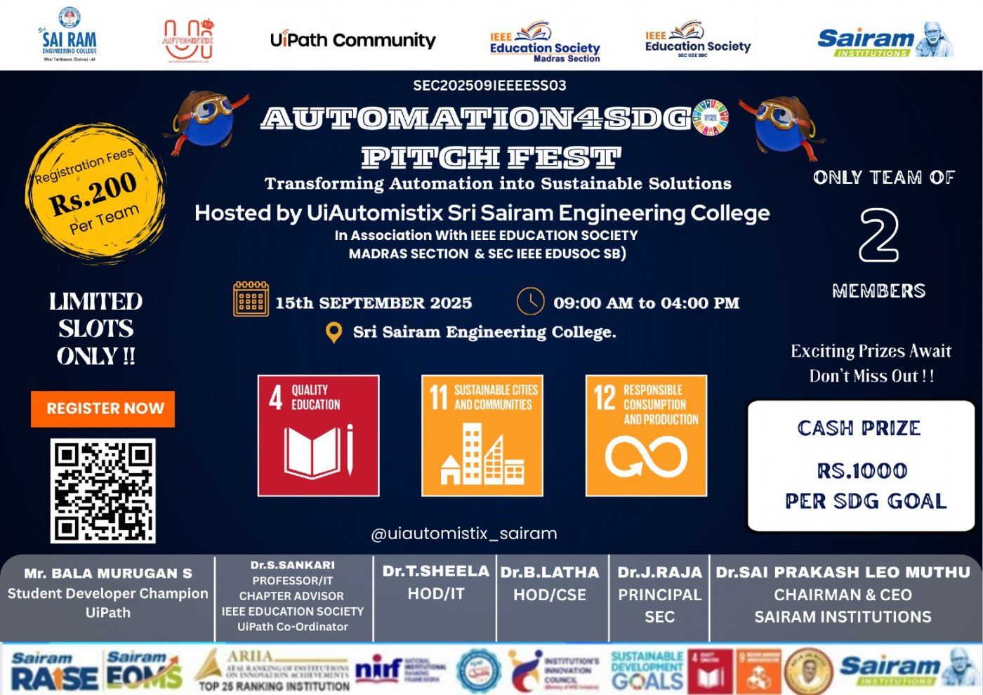Automation4SDG Pitch Fest 