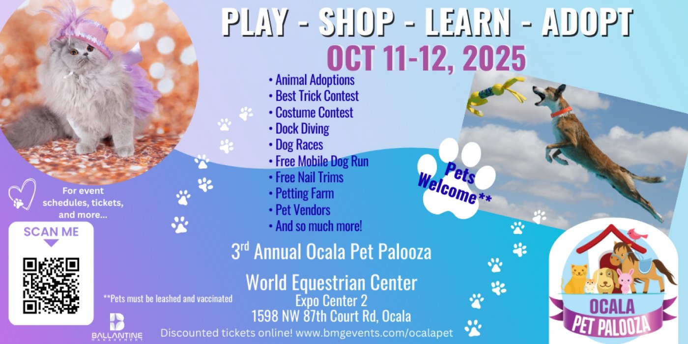 3rd Annual Ocala Pet Palooza