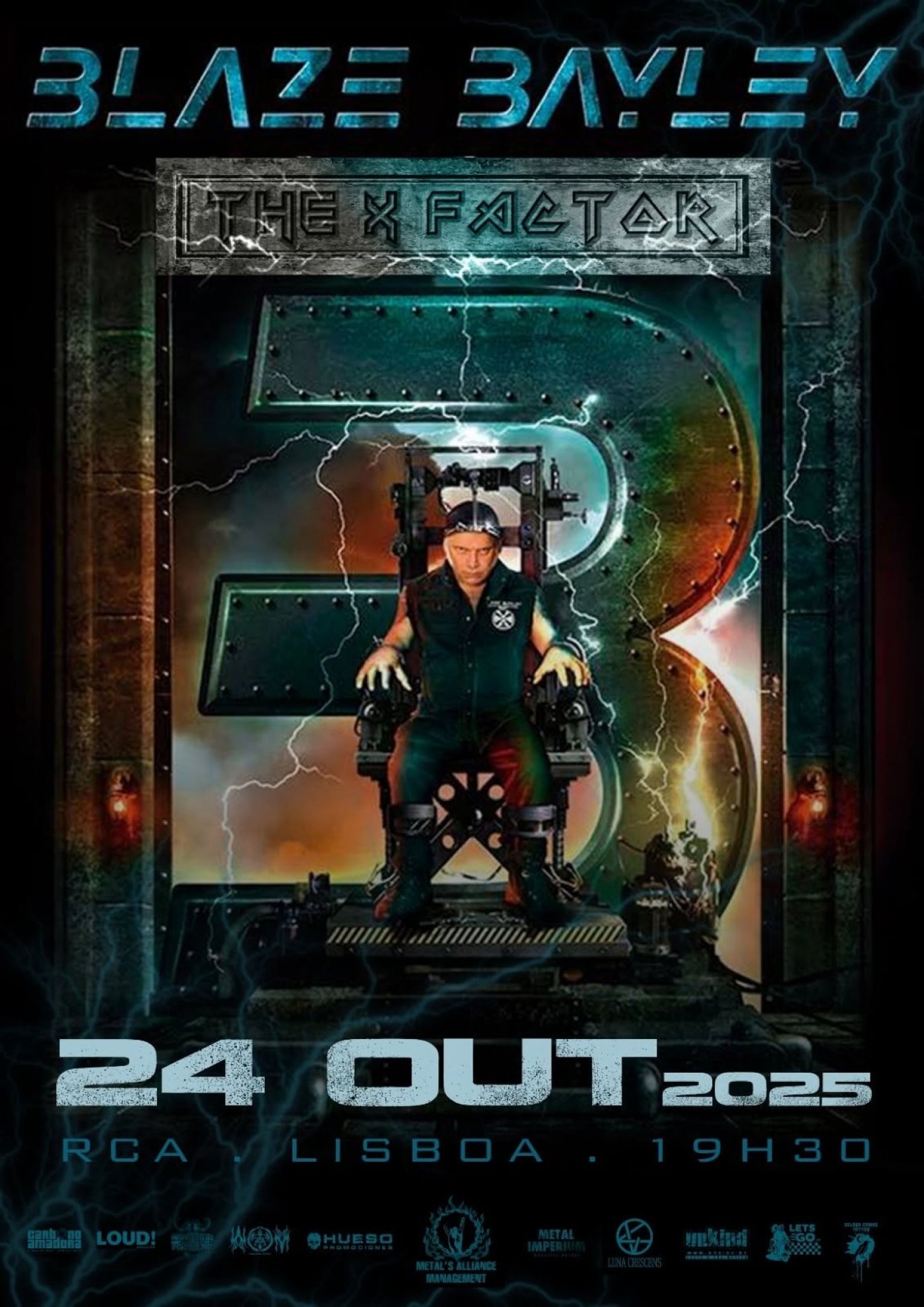 BLAZE BAYLEY - RCA LISBOA - 24 OUTUBRO 2025