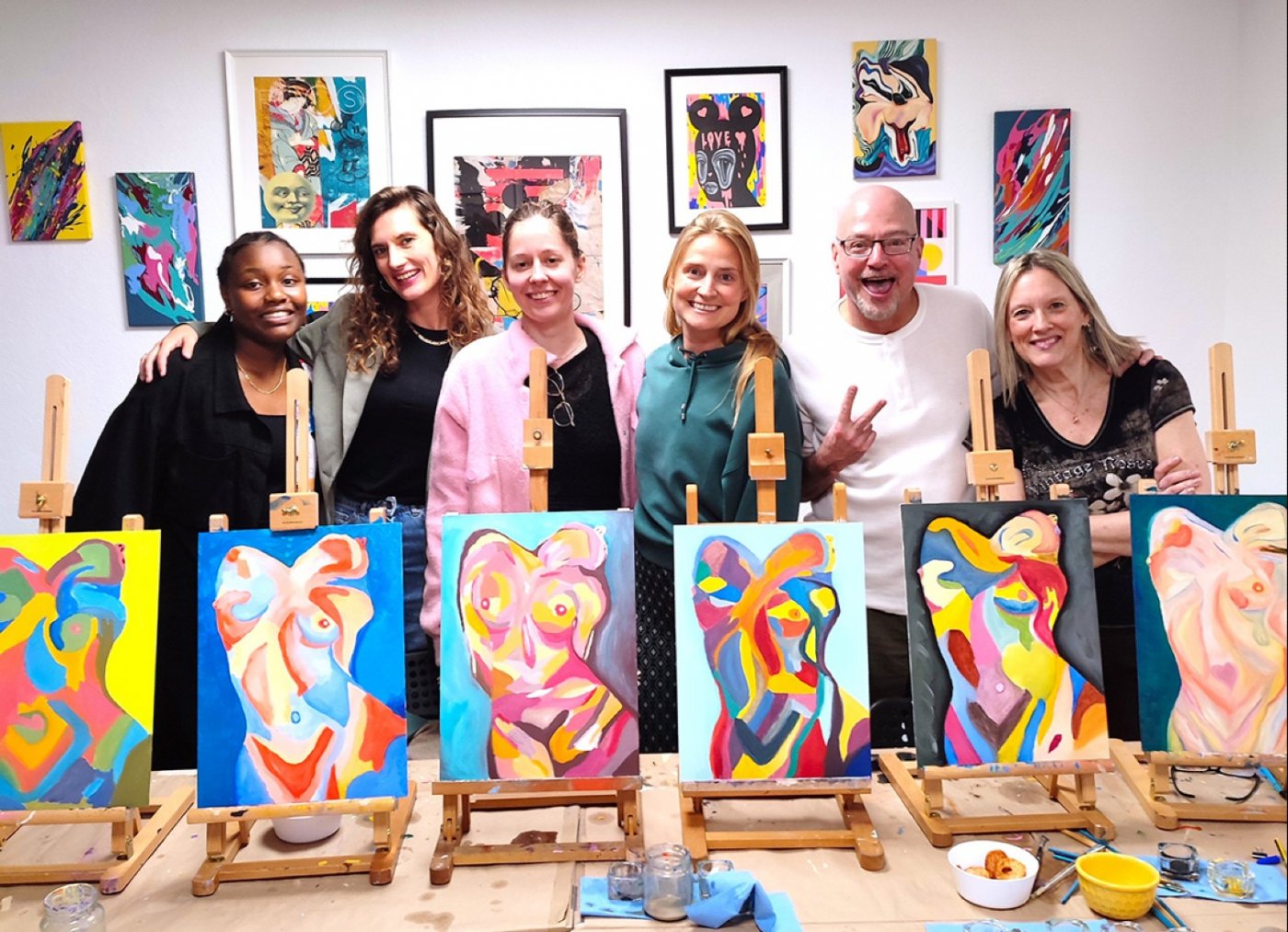 Abstract Nude - Oil Painting Workshop