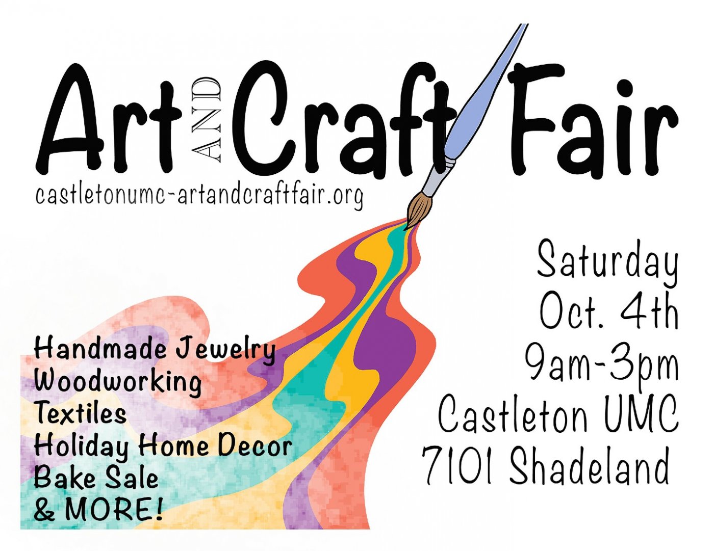 CASTLETON UMC ART & CRAFT FAIR