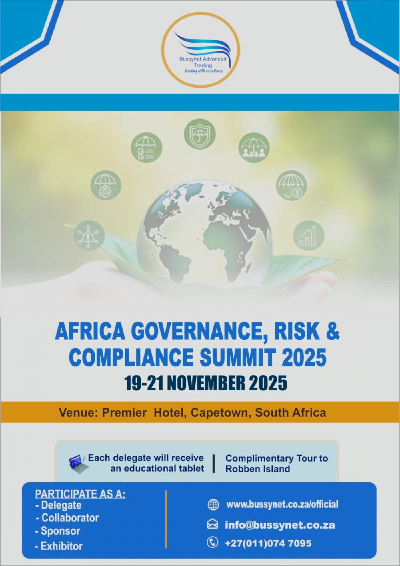 Africa Governance Risk and Compliance Summit \ud83c\udf1f