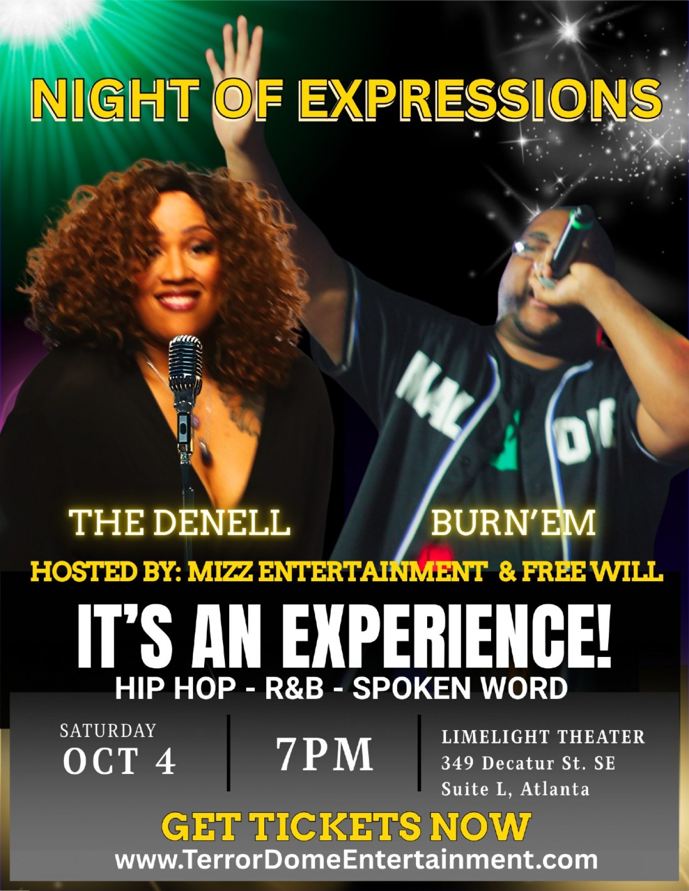 Terror Dome Entertainment Presents Night Of Expressions