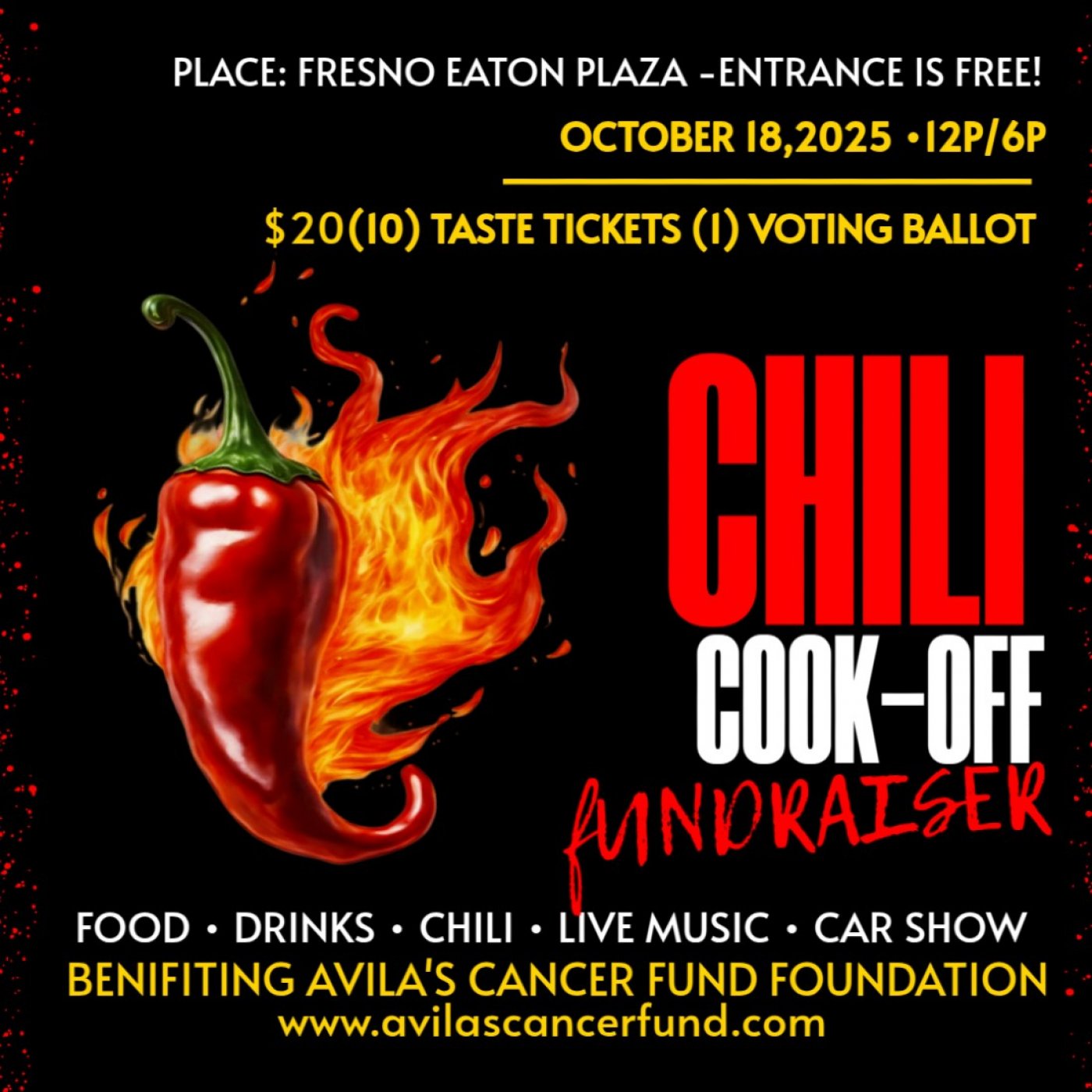 Avila's Cancer Fund 8th Annual Chili Cook-Off