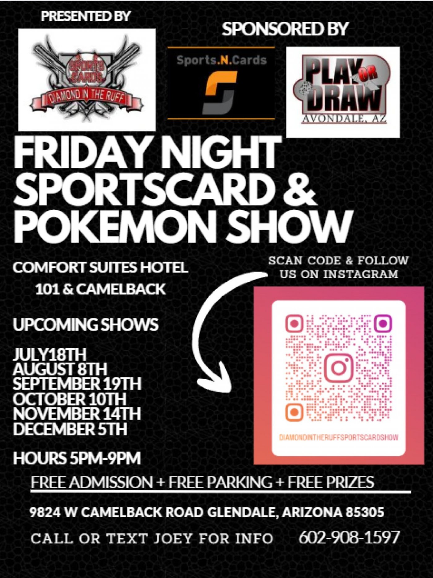 FRIDAY NIGHT SPORTSCARD & POKEMON SHOW 