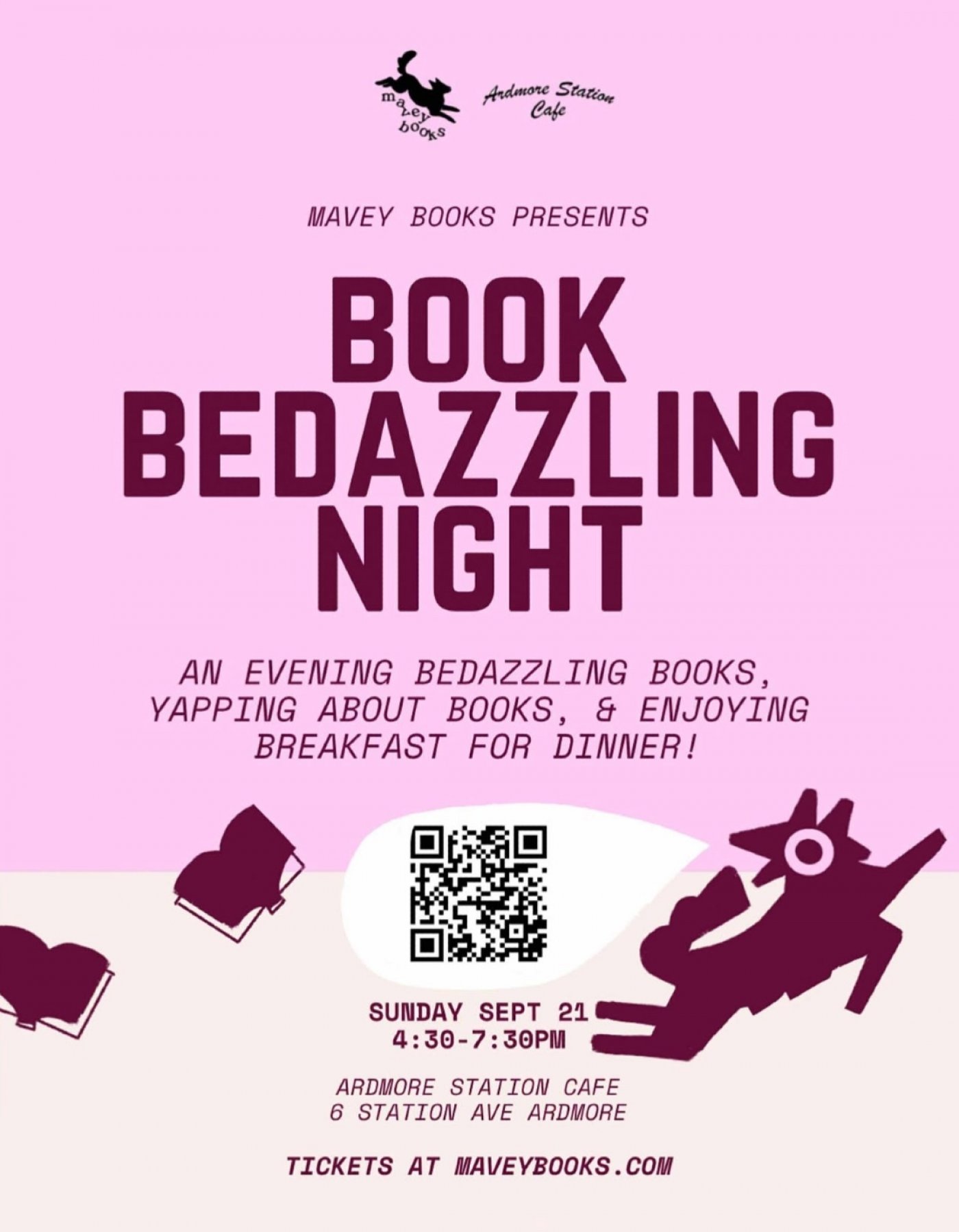 Book Bedazzling Night