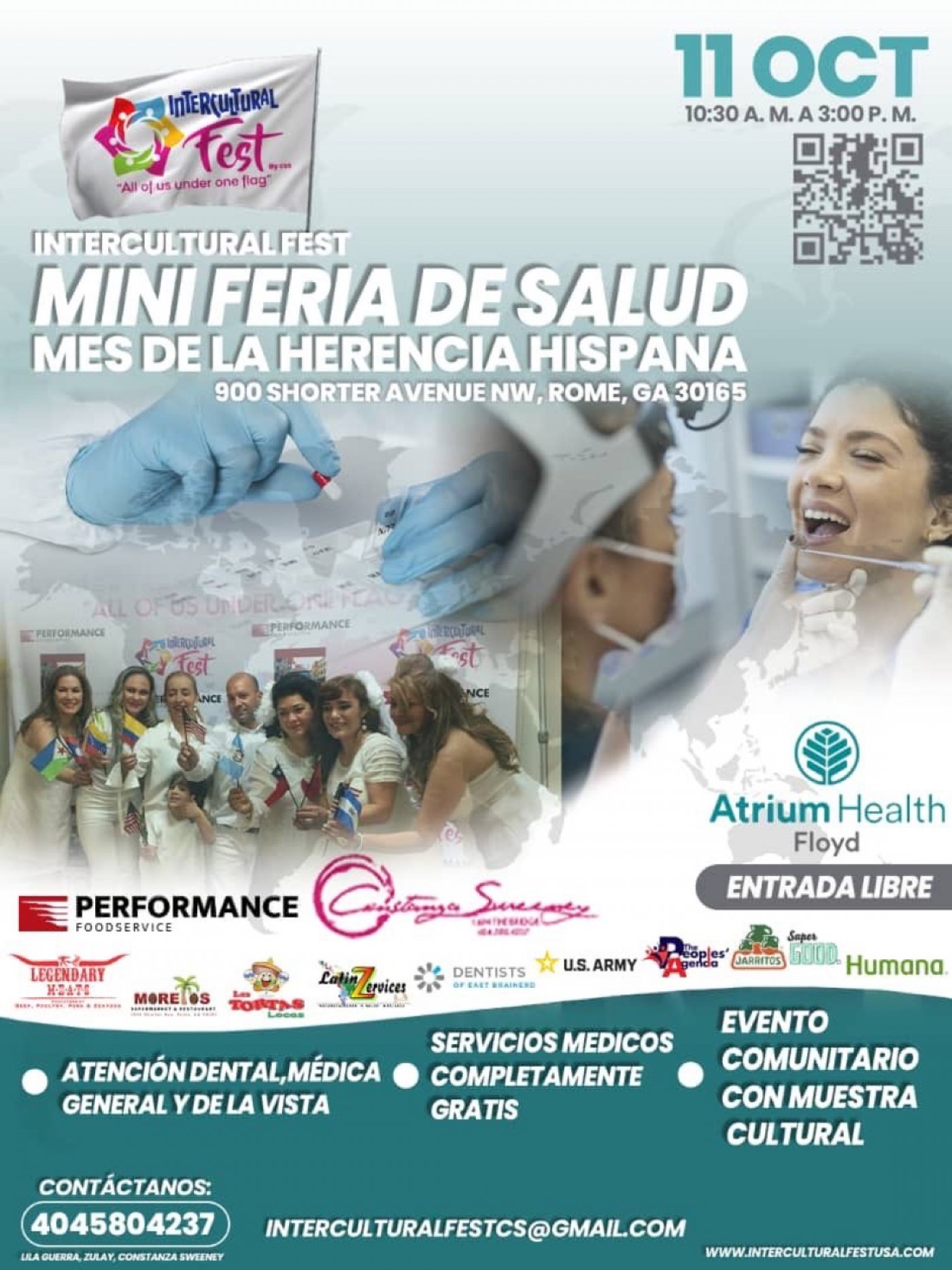 Mini Feria De Salud\/HispanicHeritage Month\/Muestra Cultural , Music Dancers 