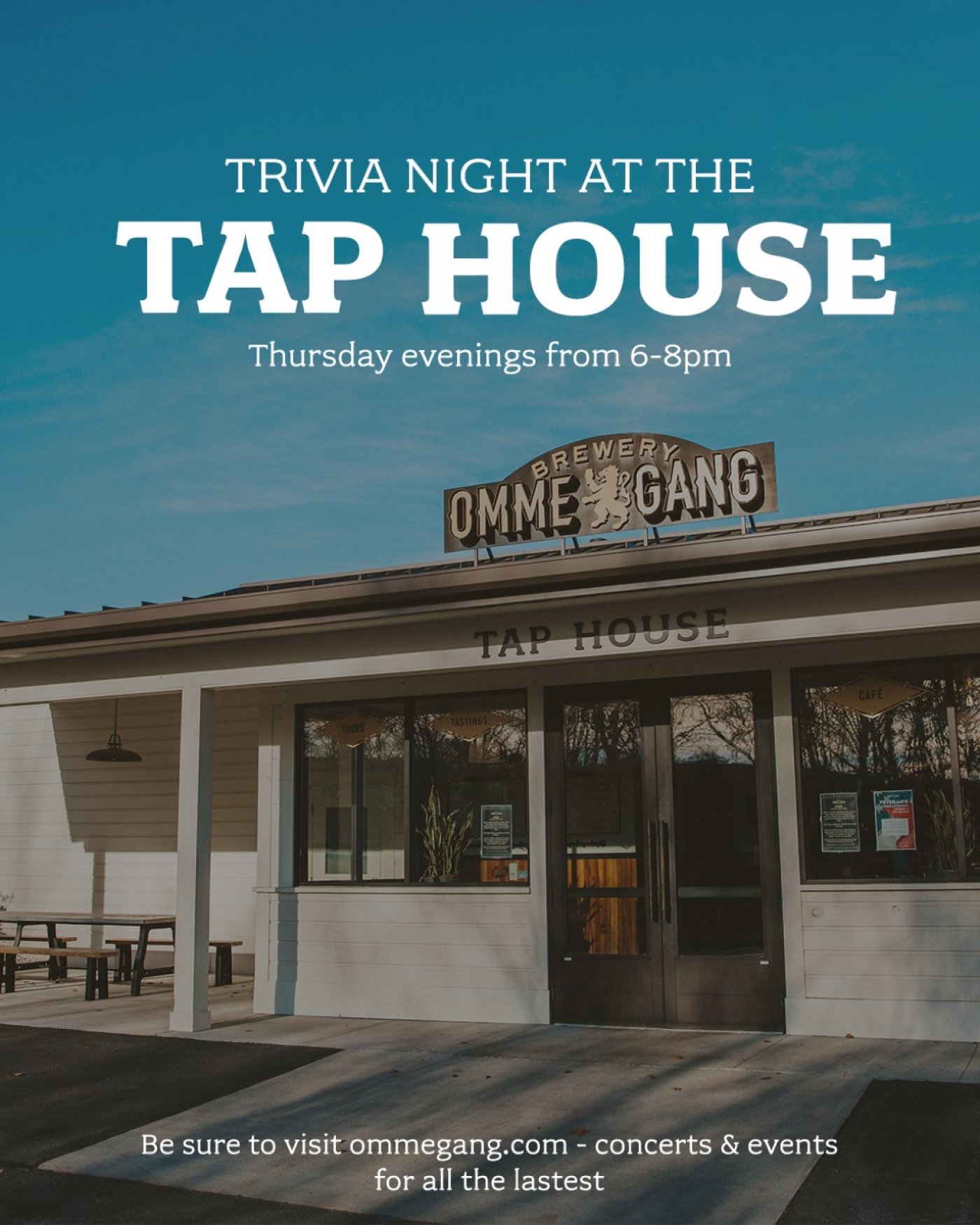 Trivia Thursday at the Brewery Ommegang Tap House