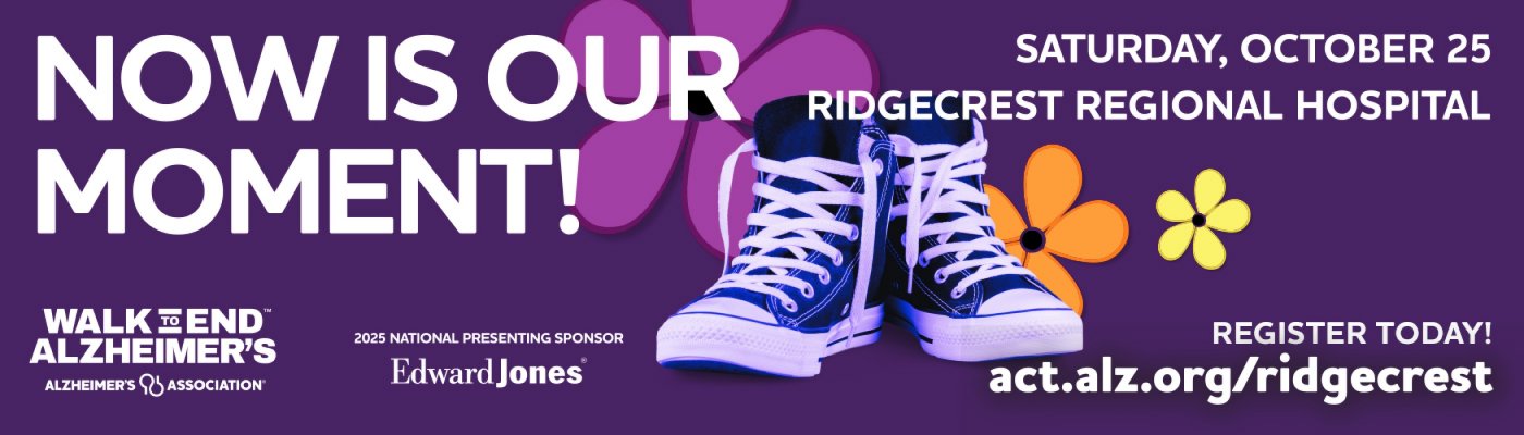 Walk to End Alzheimer's Ridgecrest, October 25