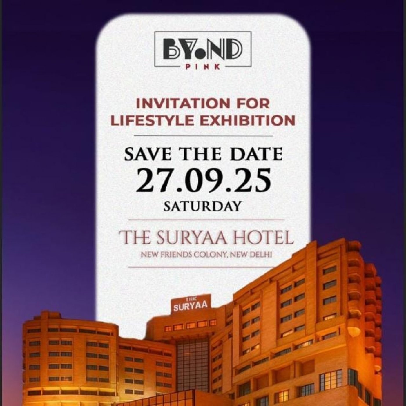 Byond Pink \u2013 For Him, For Her, For All An Inclusive Festive Lifestyle Exhibition