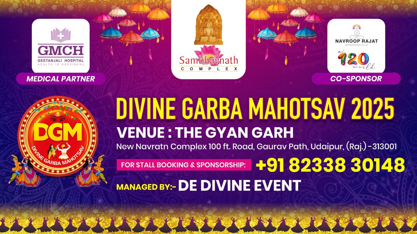 Divine Garba Mahotsav ( DGM Udaipur 2025 )