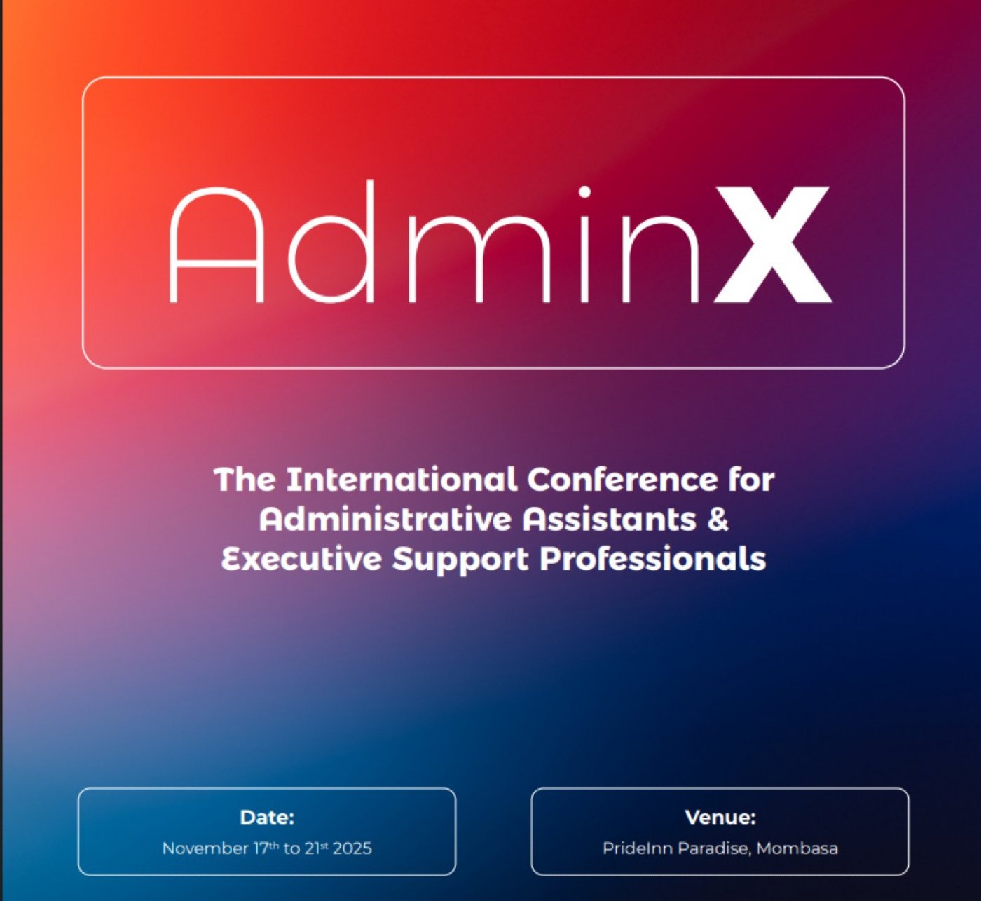 ADMIN X 2025