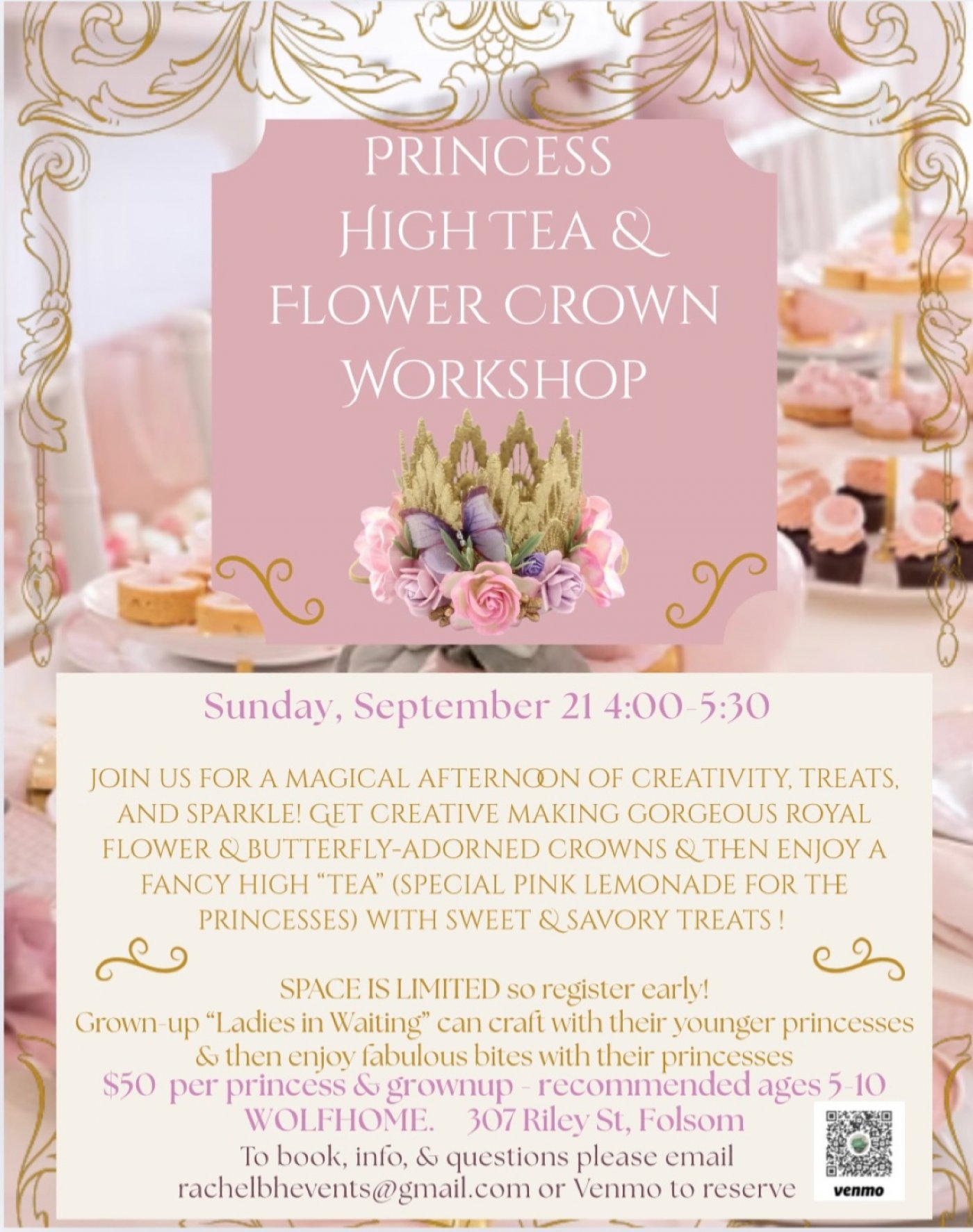 Princess Crown and High Tea