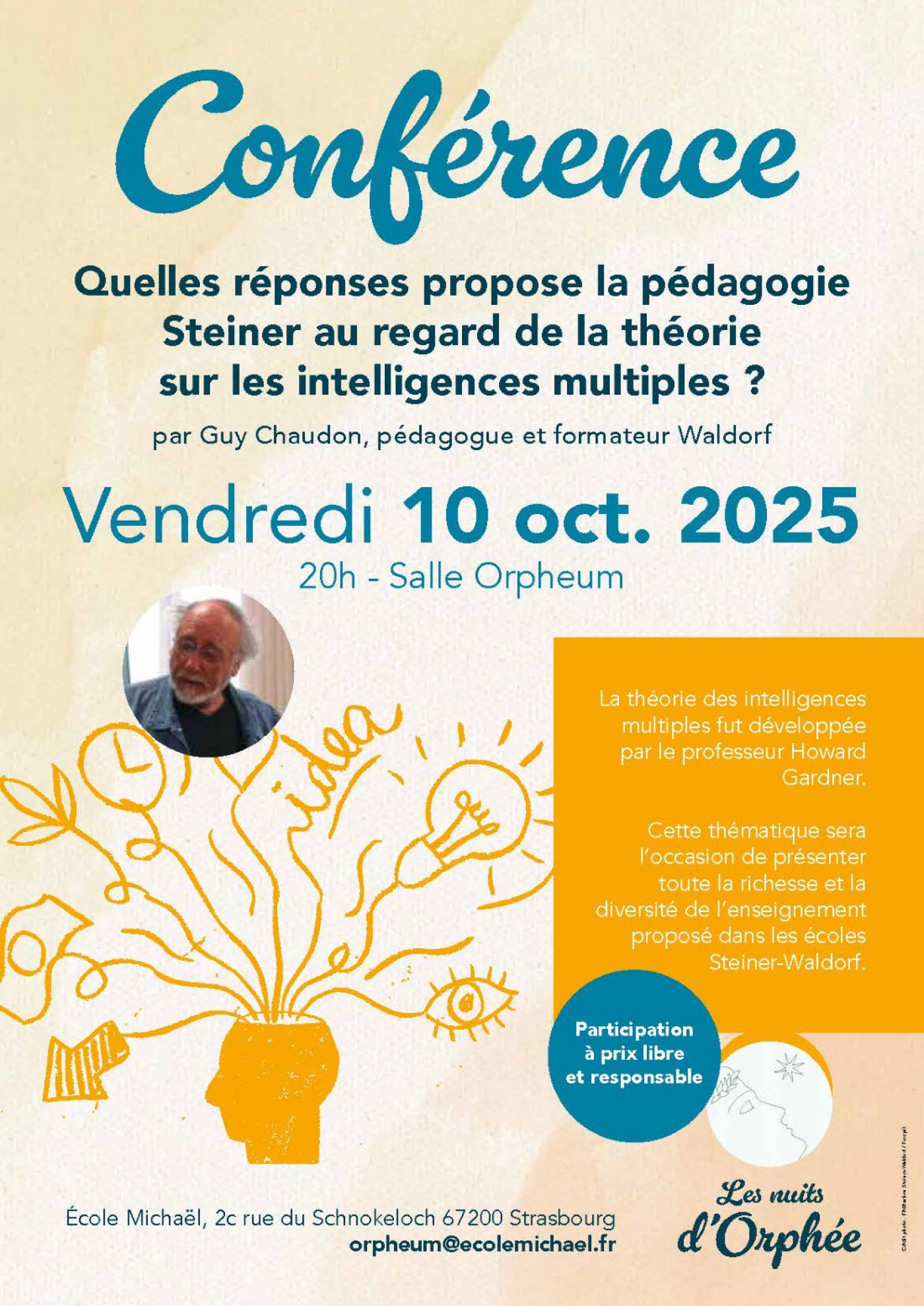 P\u00e9dagogie Waldorf et th\u00e9orie sur les intelligences multiples