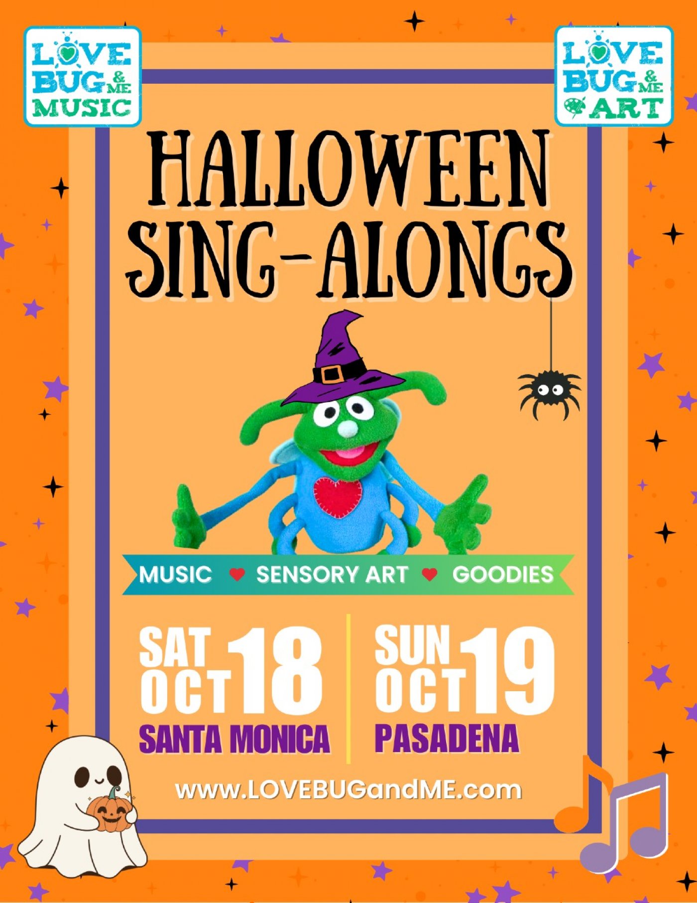 Halloween Sing-Along with LoveBug & Me Music