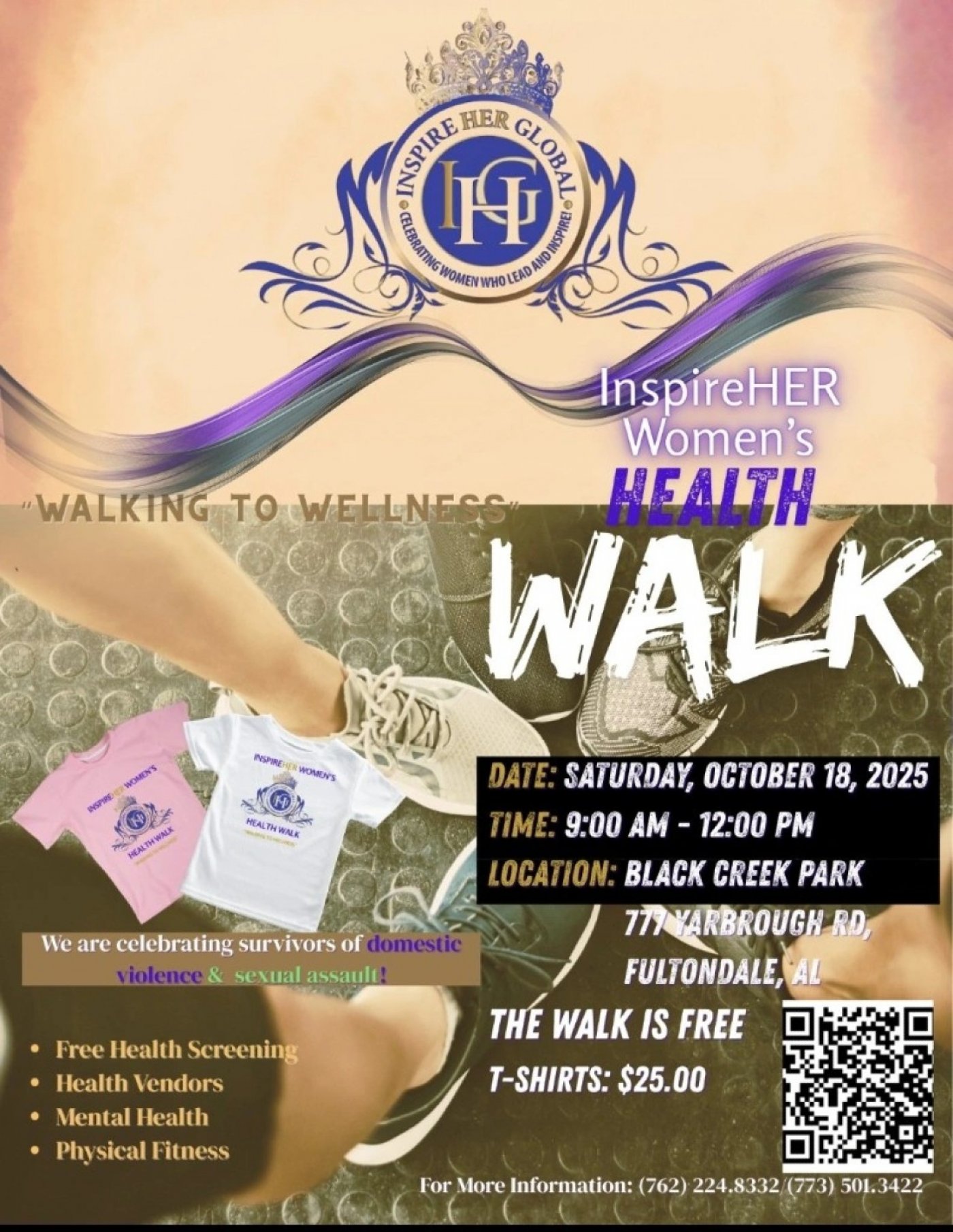 InspireHer Women's Health Walk