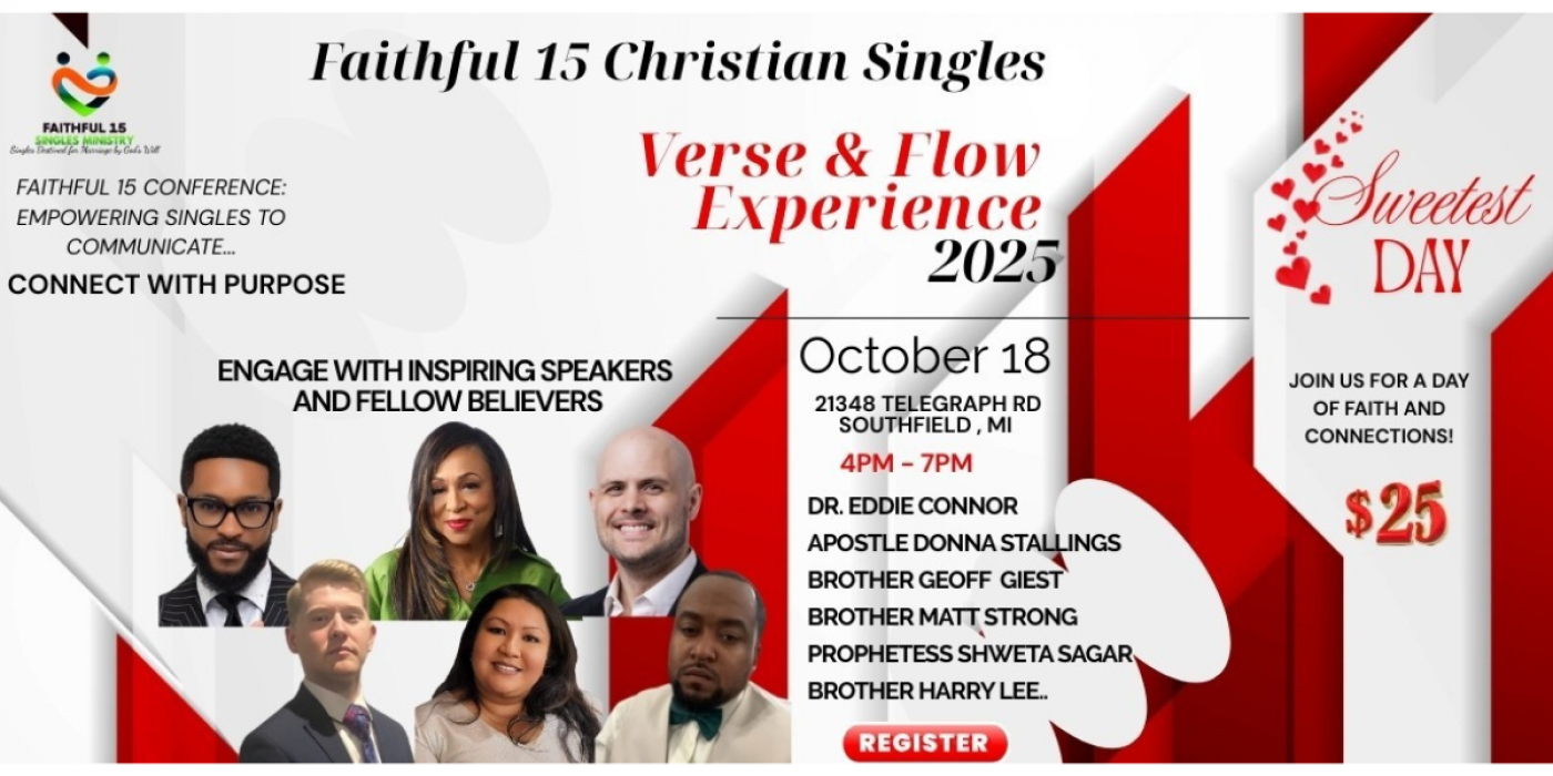 Christian Singles Sweetest Day Verse & Flow Experience 
