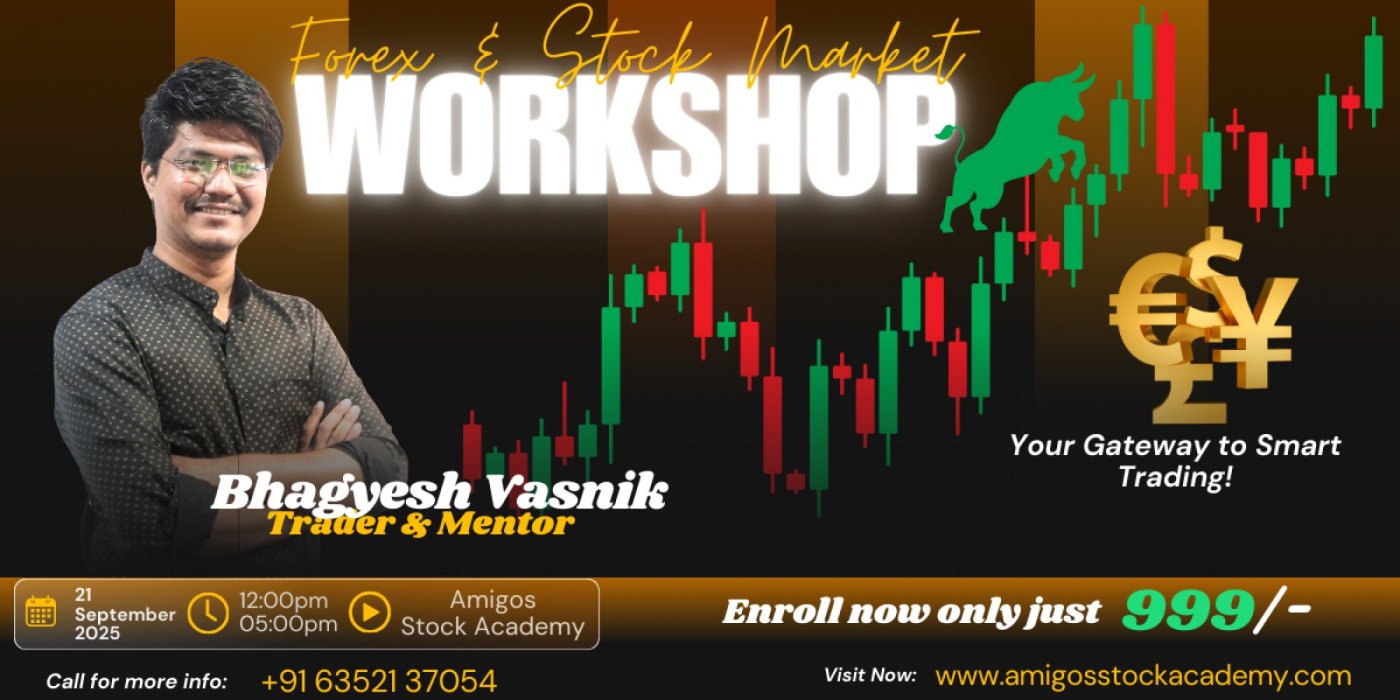 Forex & Indian Stock Market Mastery Workshop \u2013 Learn Secrets of Professional Trading