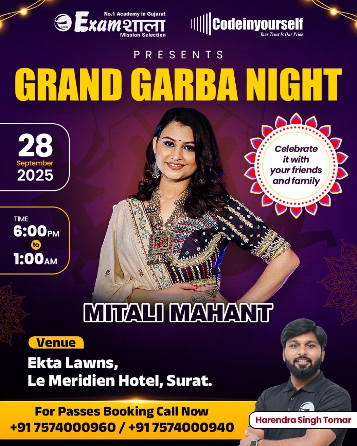 Grand Garba Night by Examshala