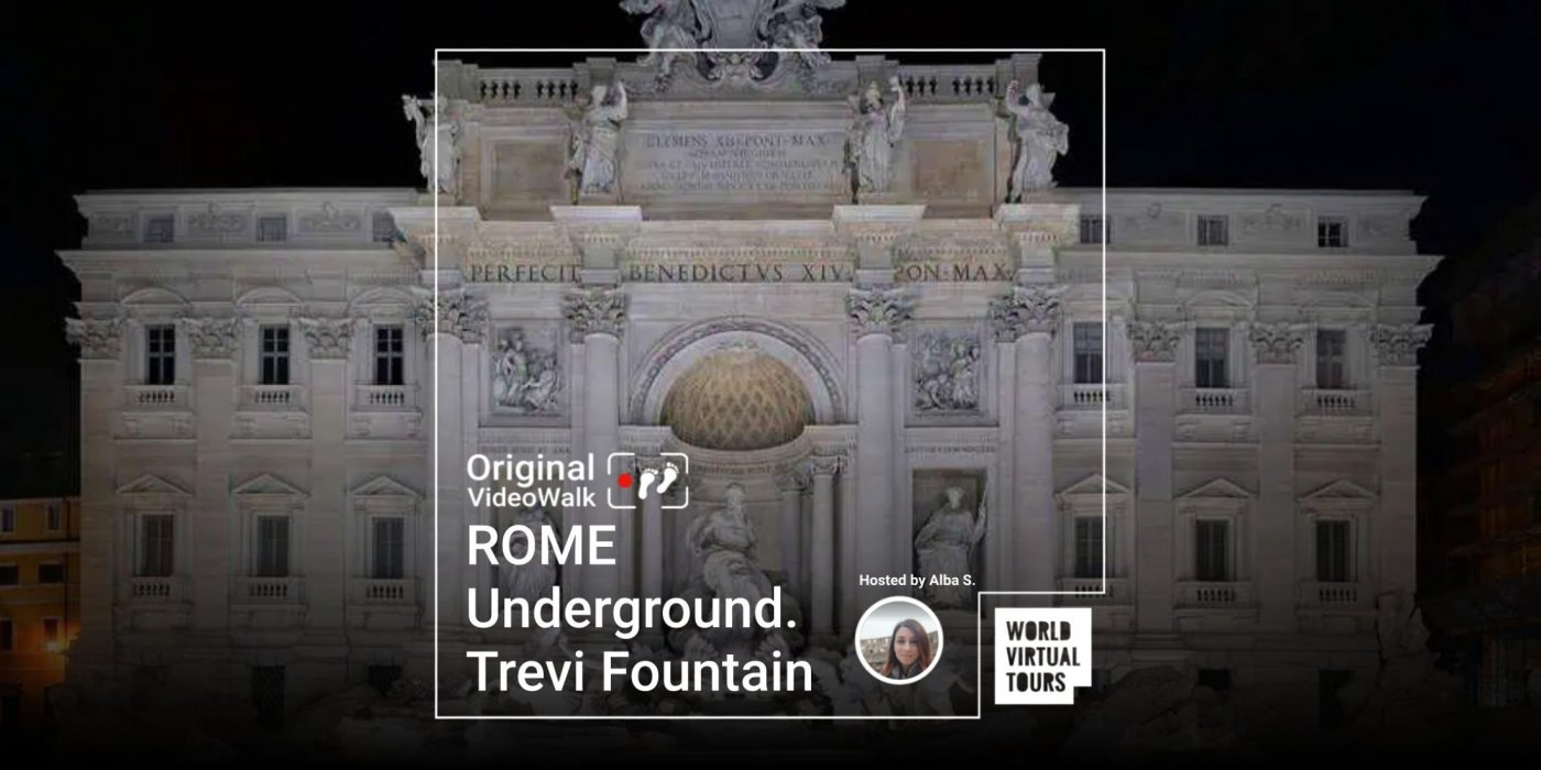 ROME Underground. Trevi Fountain