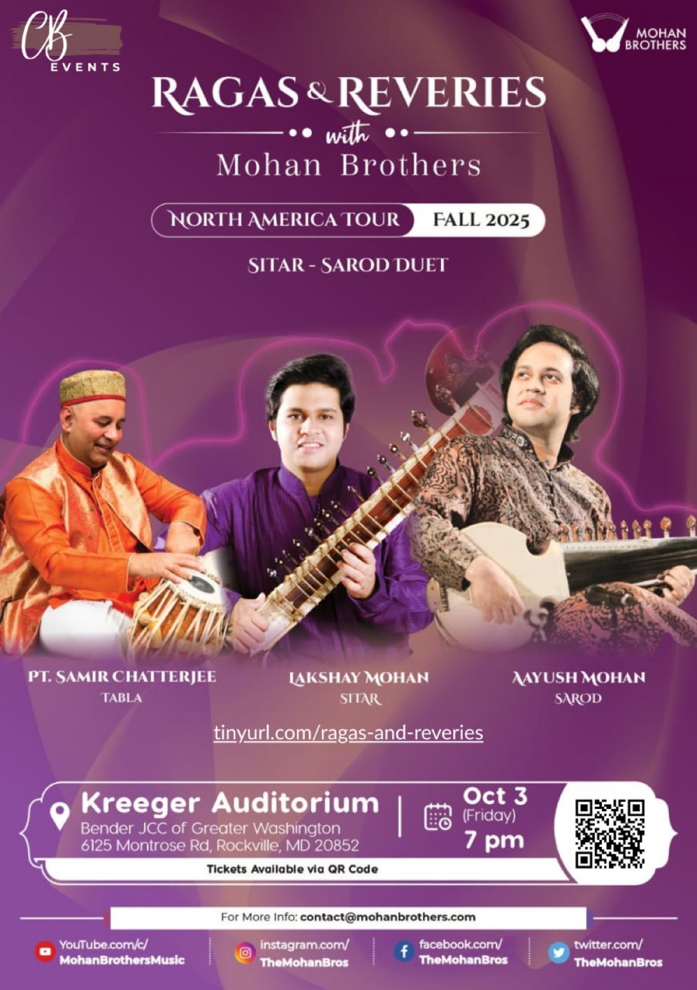 Ragas & Reveries with Mohan Brothers