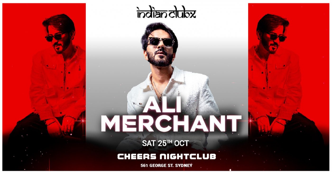 ALI MERCHANT - Live in Sydney @ Cheers Nightclub
