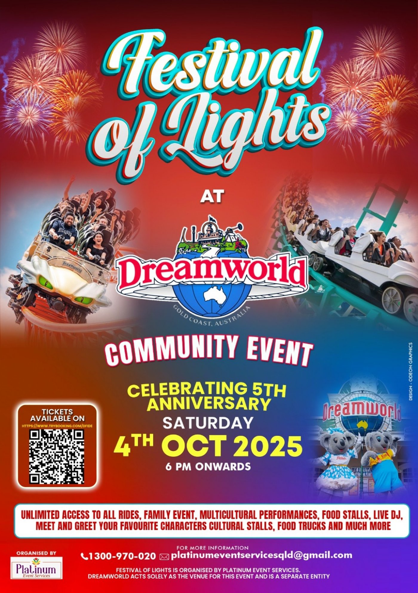 Festival of Lights at Dreamworld