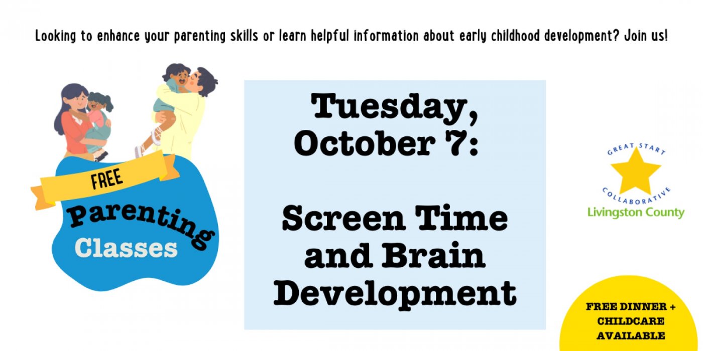 FREE Parenting Class: Screen Time & Brain Development