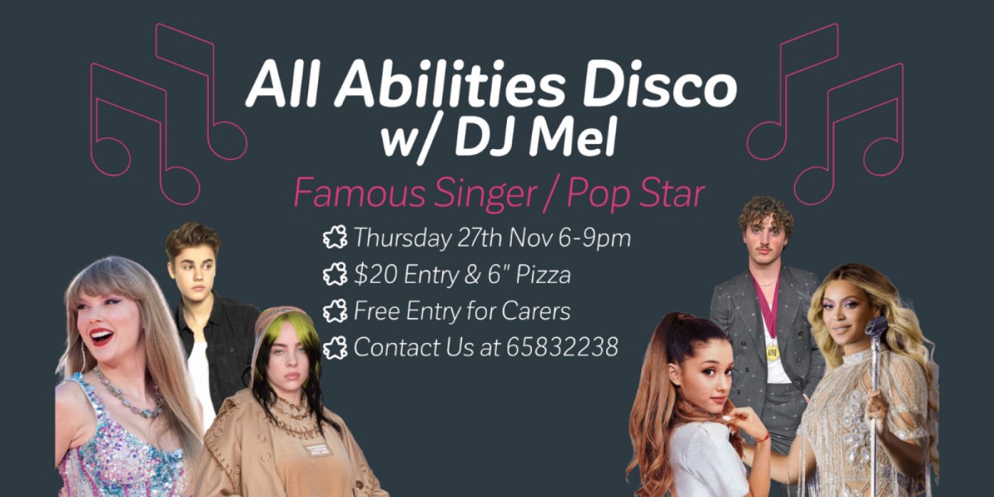 All Abilities disco w\/ DJ Mel