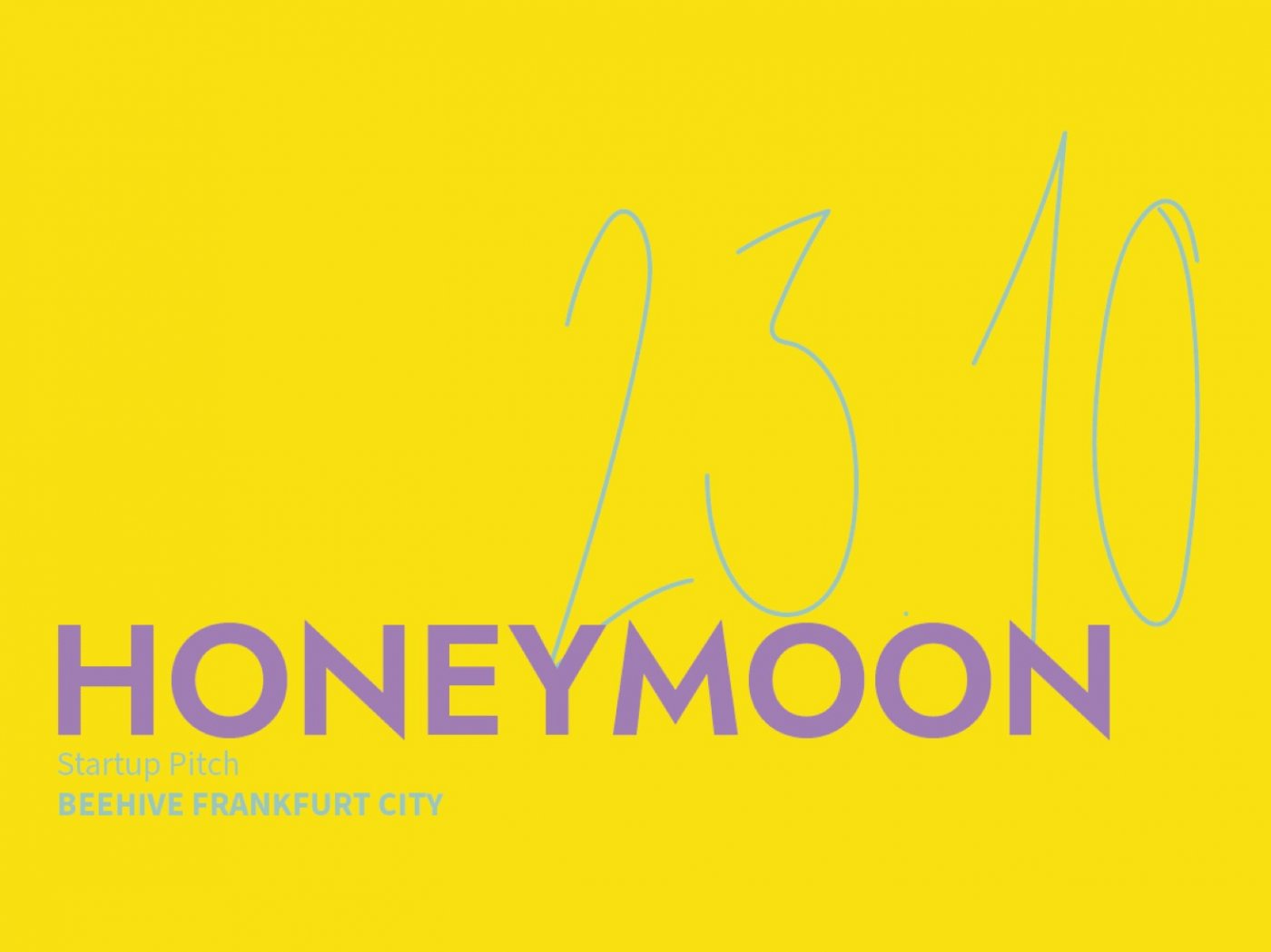 Honeymoon Startup Pitch in Frankfurt