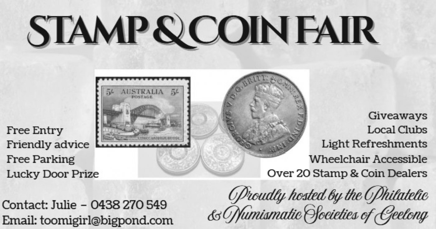 Geelong Stamp and Coin Fair