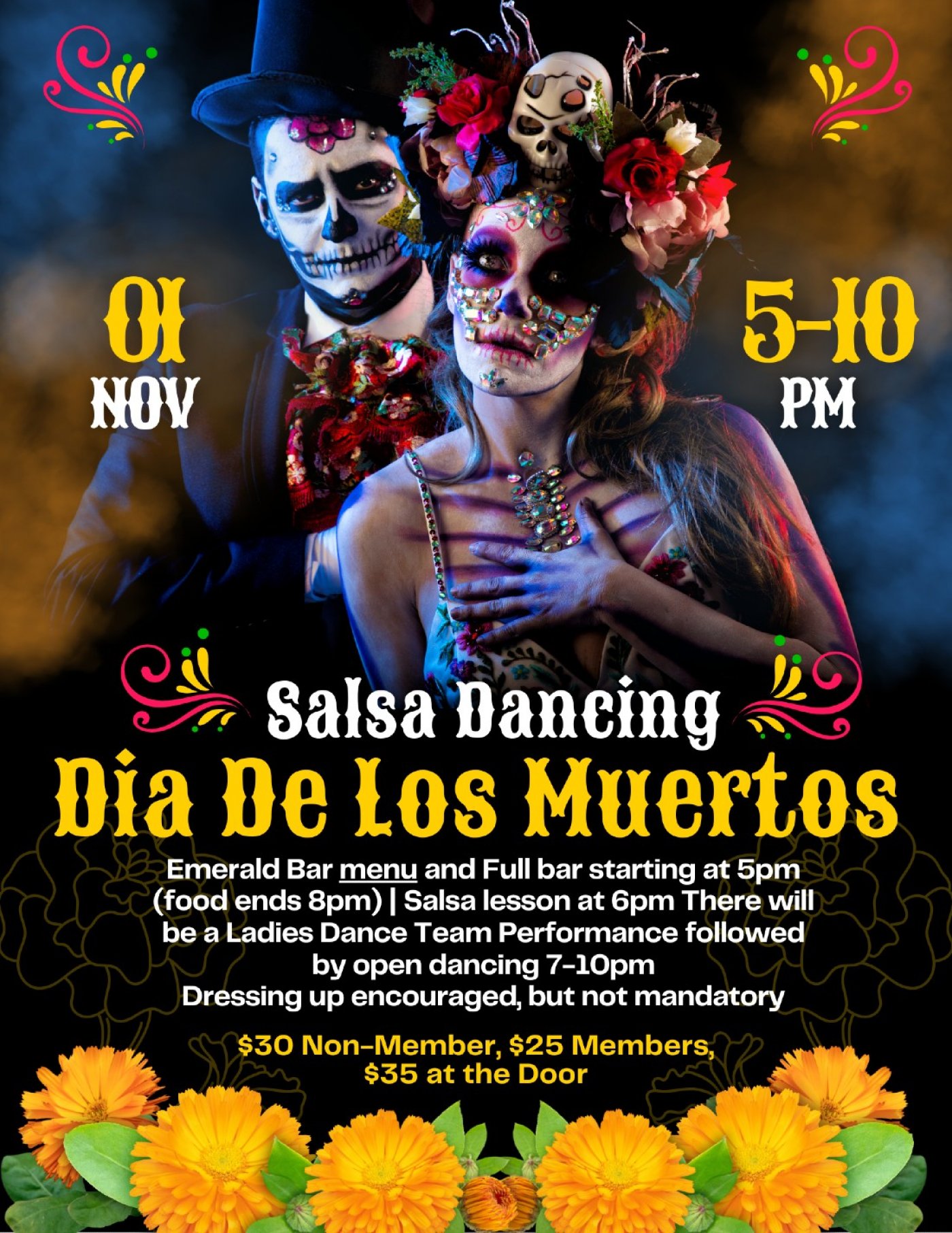 Dia de los Muertos Salsa Night