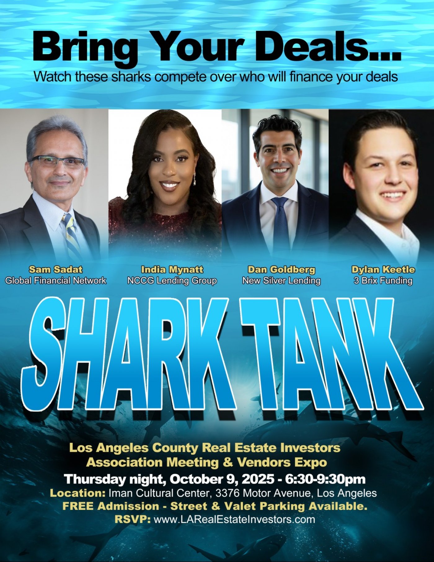 RSVP for "Shark Tank"