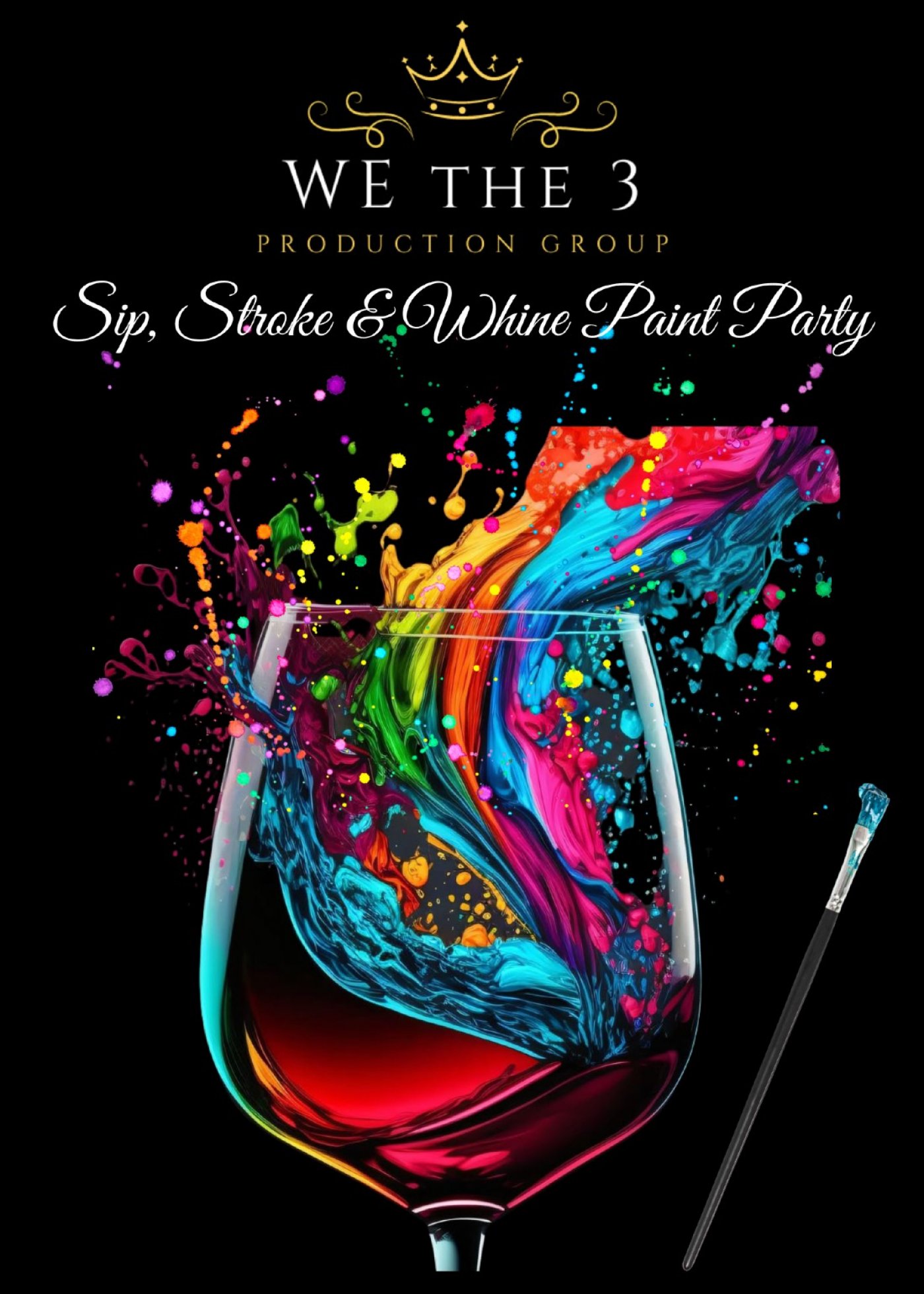 Sip, Stroke & Whine Paint Party