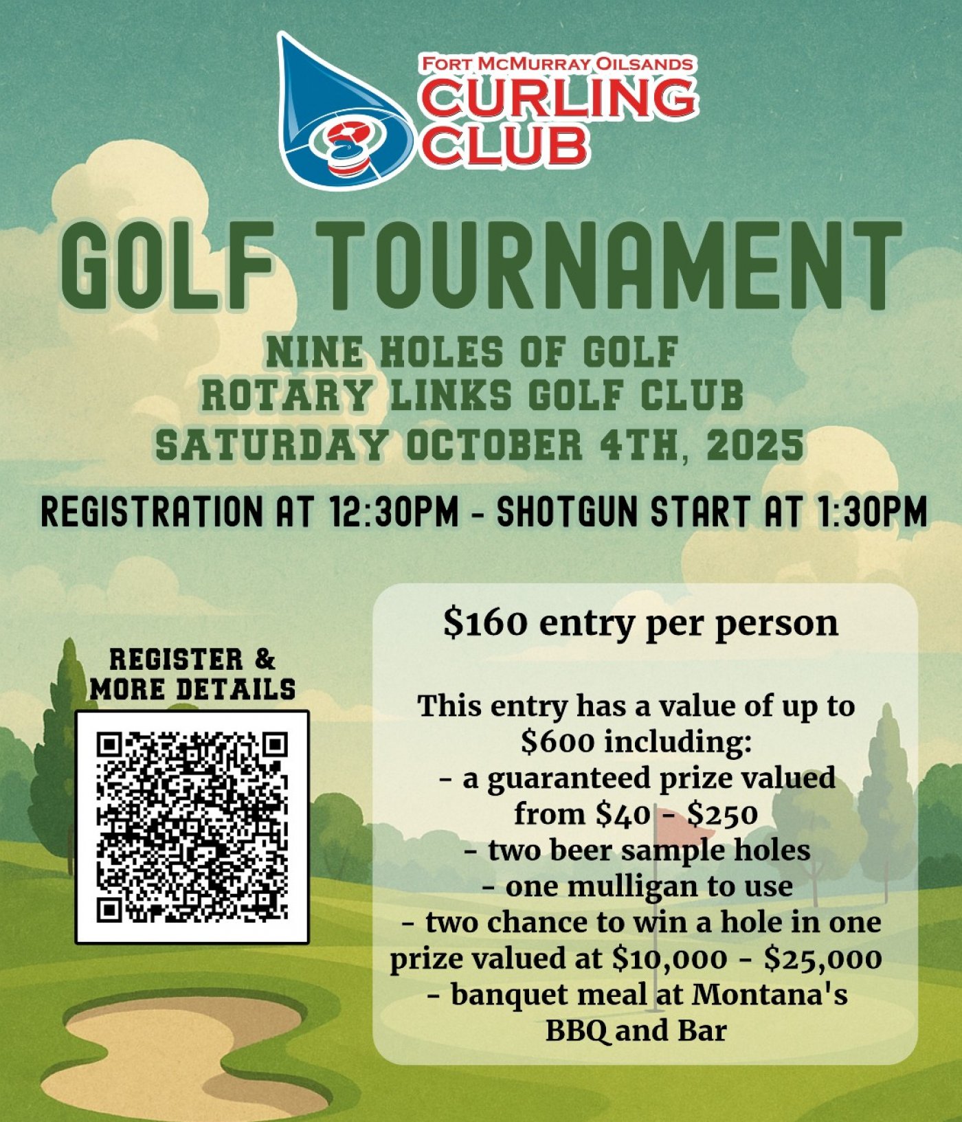 Fort McMurray Oilsands Curling Club Golf Tournament
